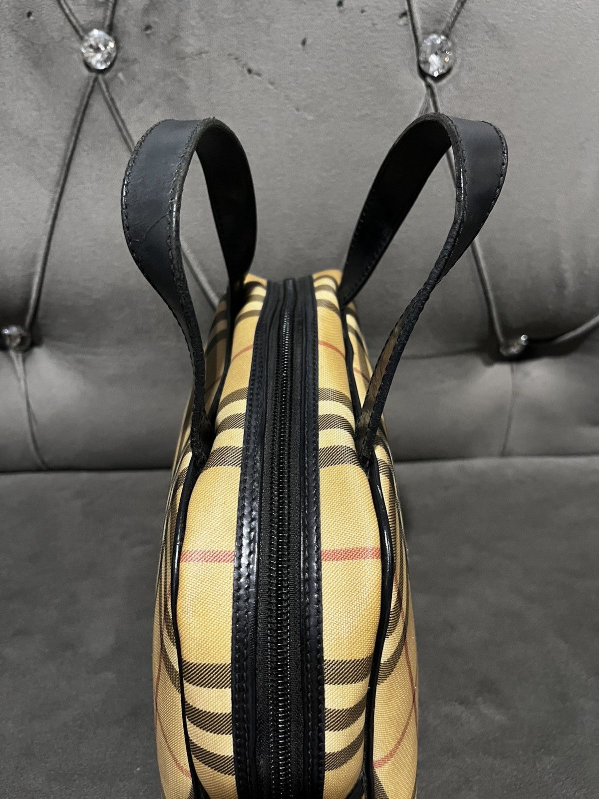 Burberry Authentic Burberry Nova Check Dome Handbag Size ONE SIZE - 15 Thumbnail