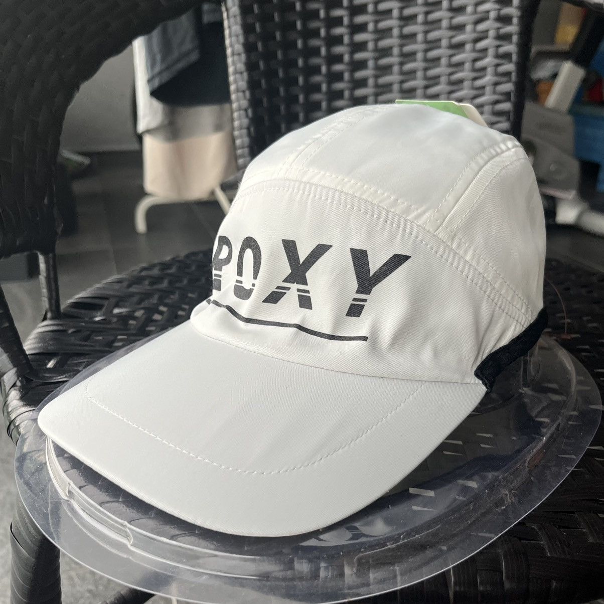 Vintage Roxy White 5 Panel Cap Size ONE SIZE - 2 Thumbnail