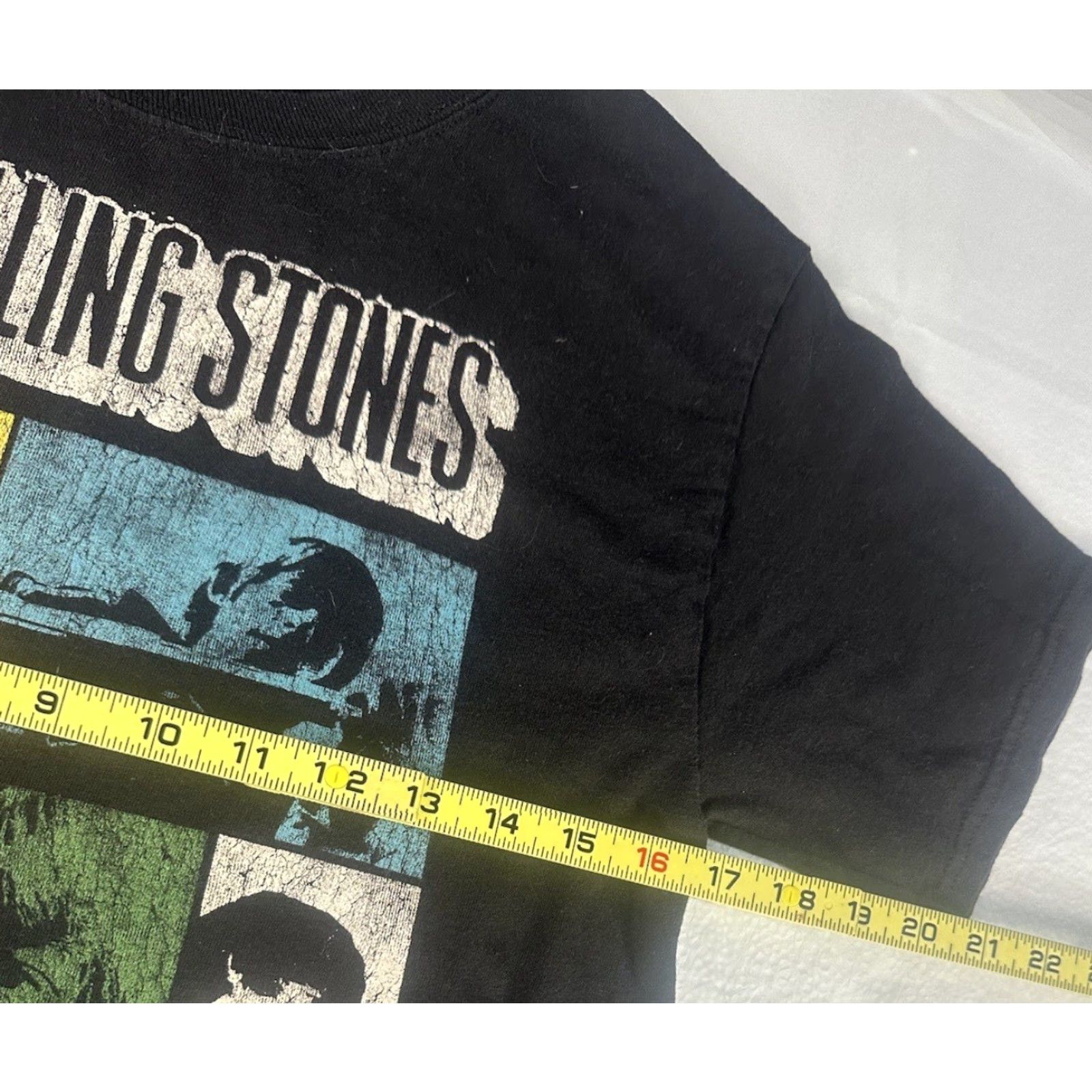Hanes The Rolling Stones Tour Shirt Mens Medium Black 19th Nervous Breakdown Band Tee Size US M / EU 48-50 / 2 - 7 Thumbnail