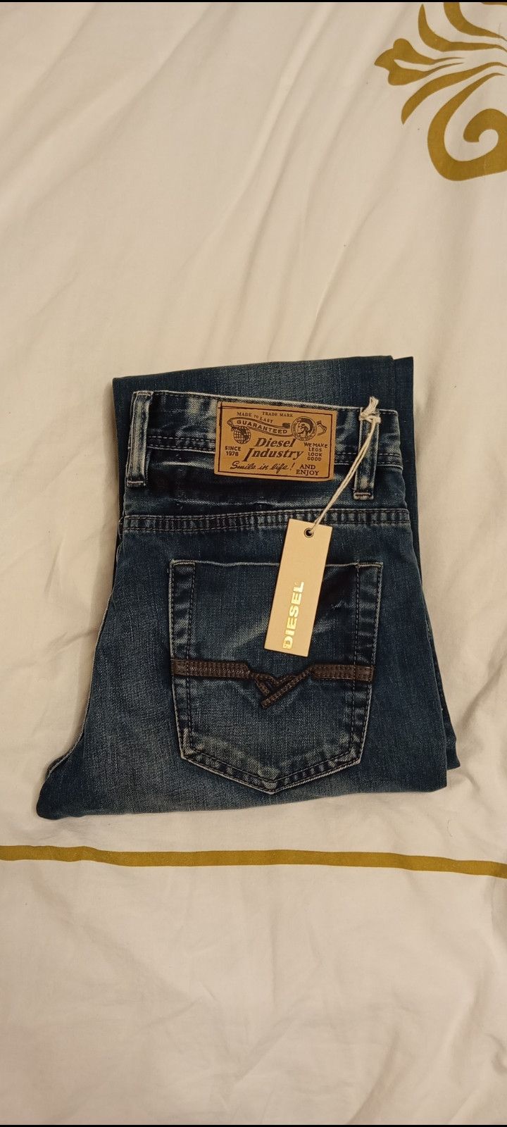 Diesel Diesel Denim Regular Jeans Size US 31 - 4 Thumbnail