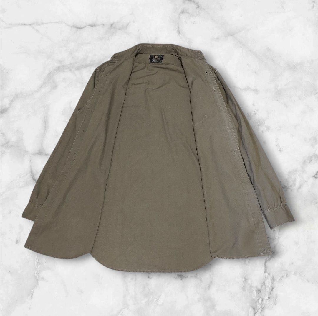 RRL Ralph Lauren Double RL RRL by Ralph Lauren Military Shirt Size US M / EU 48-50 / 2 - 5 Thumbnail