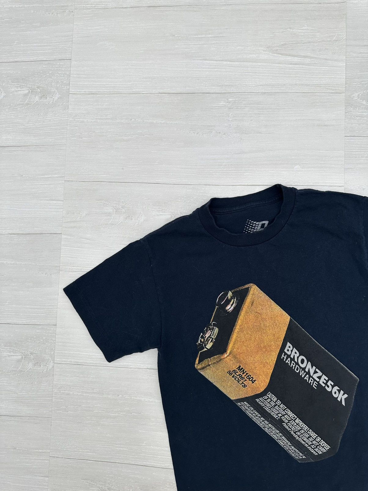 Bronze 56k Bronze 56k Navy Battery Logo Tee Sz. Small Skate Size US S / EU 44-46 / 1 - 2 Thumbnail