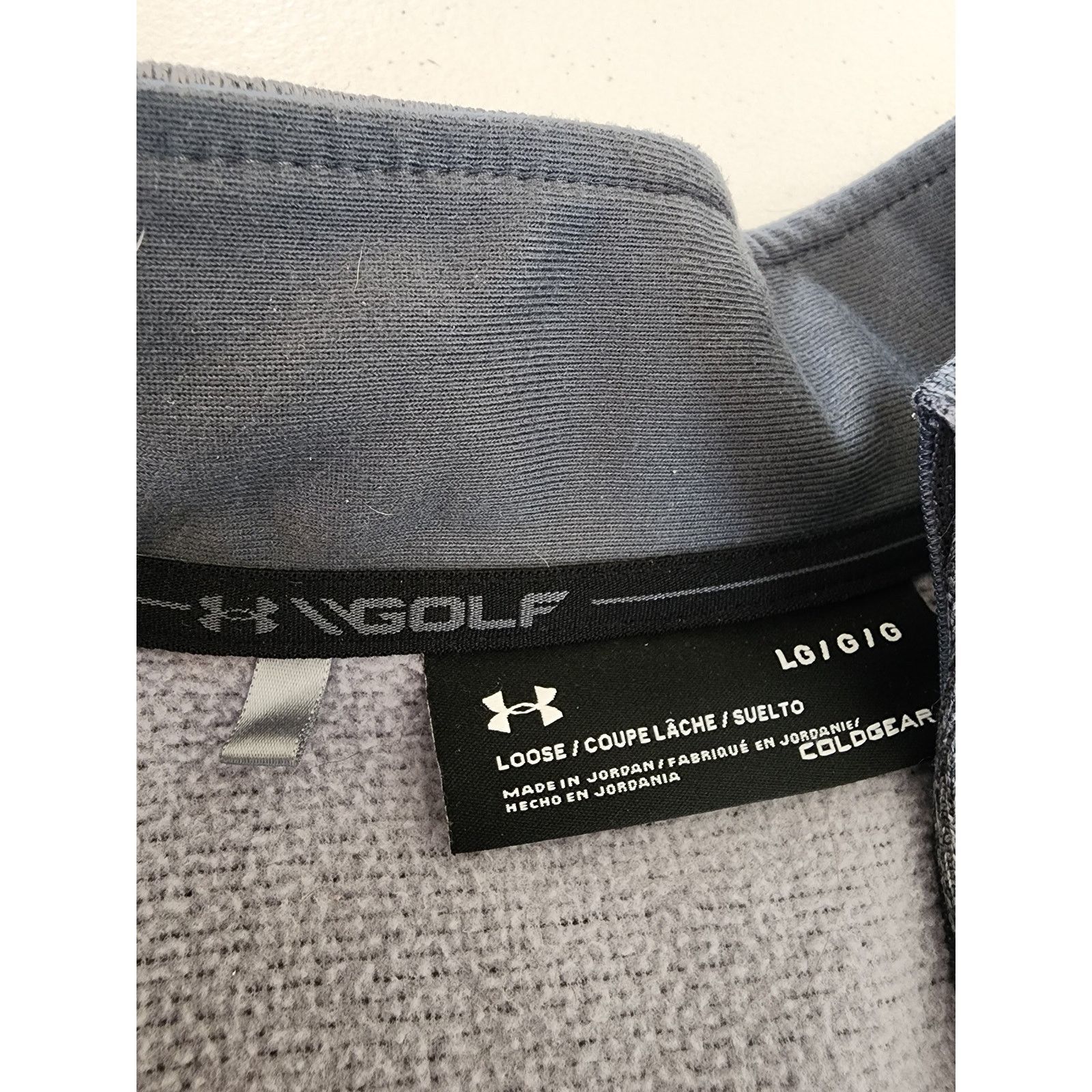 Under Armour Under Armour Golf Quarter Zip Cold Gear Large Loose Coldgear Size US L / EU 52-54 / 3 - 4 Thumbnail