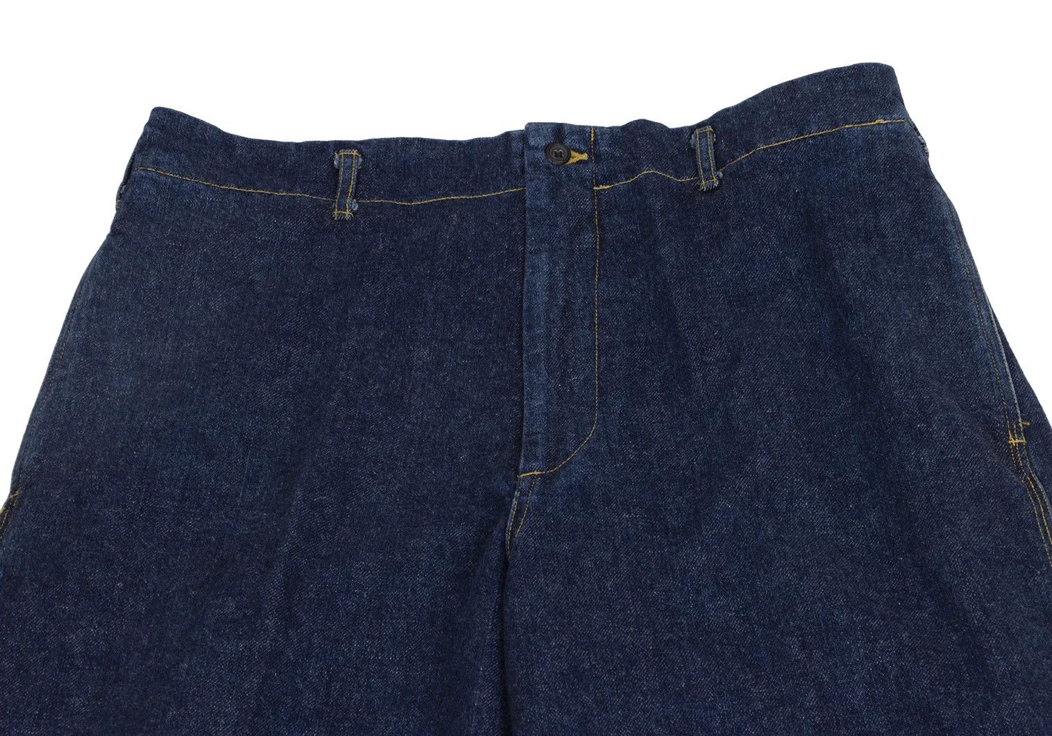 Yohji Yamamoto Yohji Yamamoto Three Stitch Tapered Denim Indigo M Size US 34 / EU 50 - 3 Thumbnail