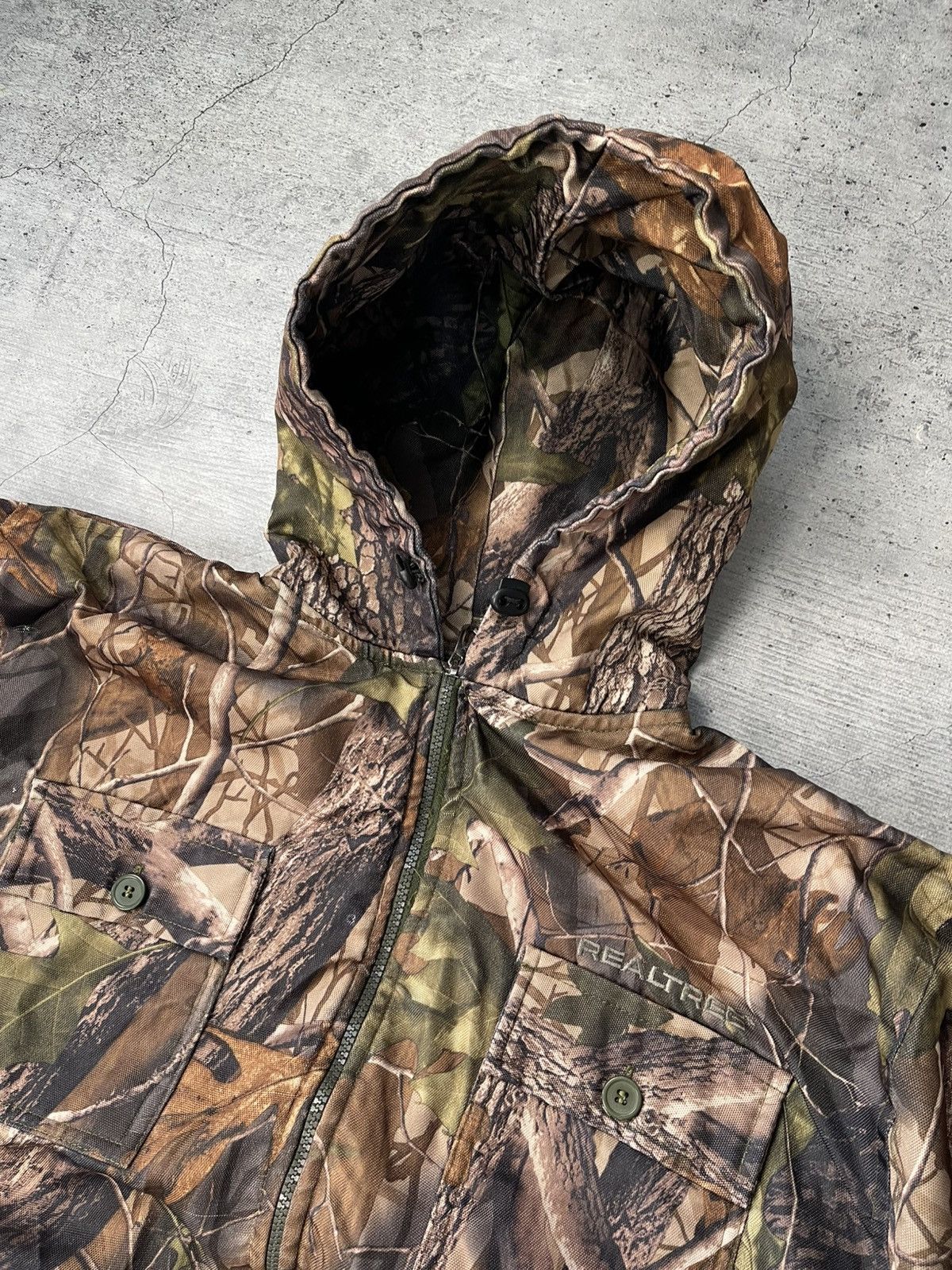 Realtree Crazy Y2K Vintage Camo Realtree Army Military jacket Size US L / EU 52-54 / 3 - 2 Thumbnail