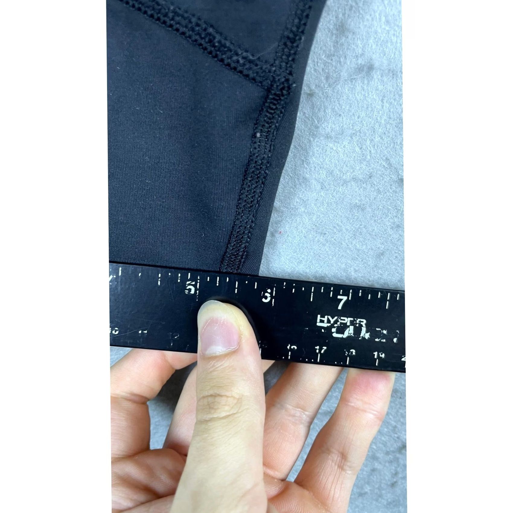 Lululemon Lululemon Women Leggings Cropped Black 6 Athletic Run Yoga Pants Size 28" / US 6 / IT 42 - 6 Thumbnail
