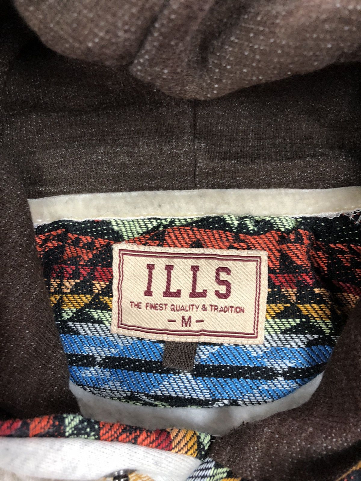 Japanese Brand ILLS Distressed Hoodie Size M / US 6-8 / IT 42-44 - 14 Thumbnail