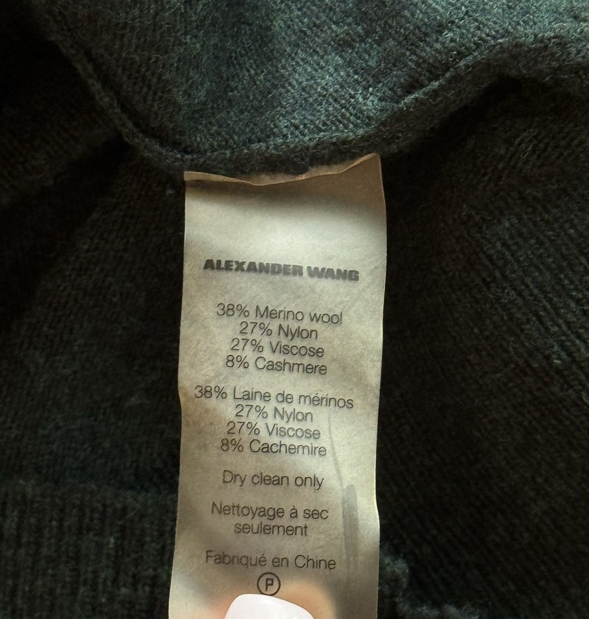Alexander Wang Alexander Wand wool cashmere blend cardigan sweater Size L / US 10 / IT 46 - 7 Thumbnail