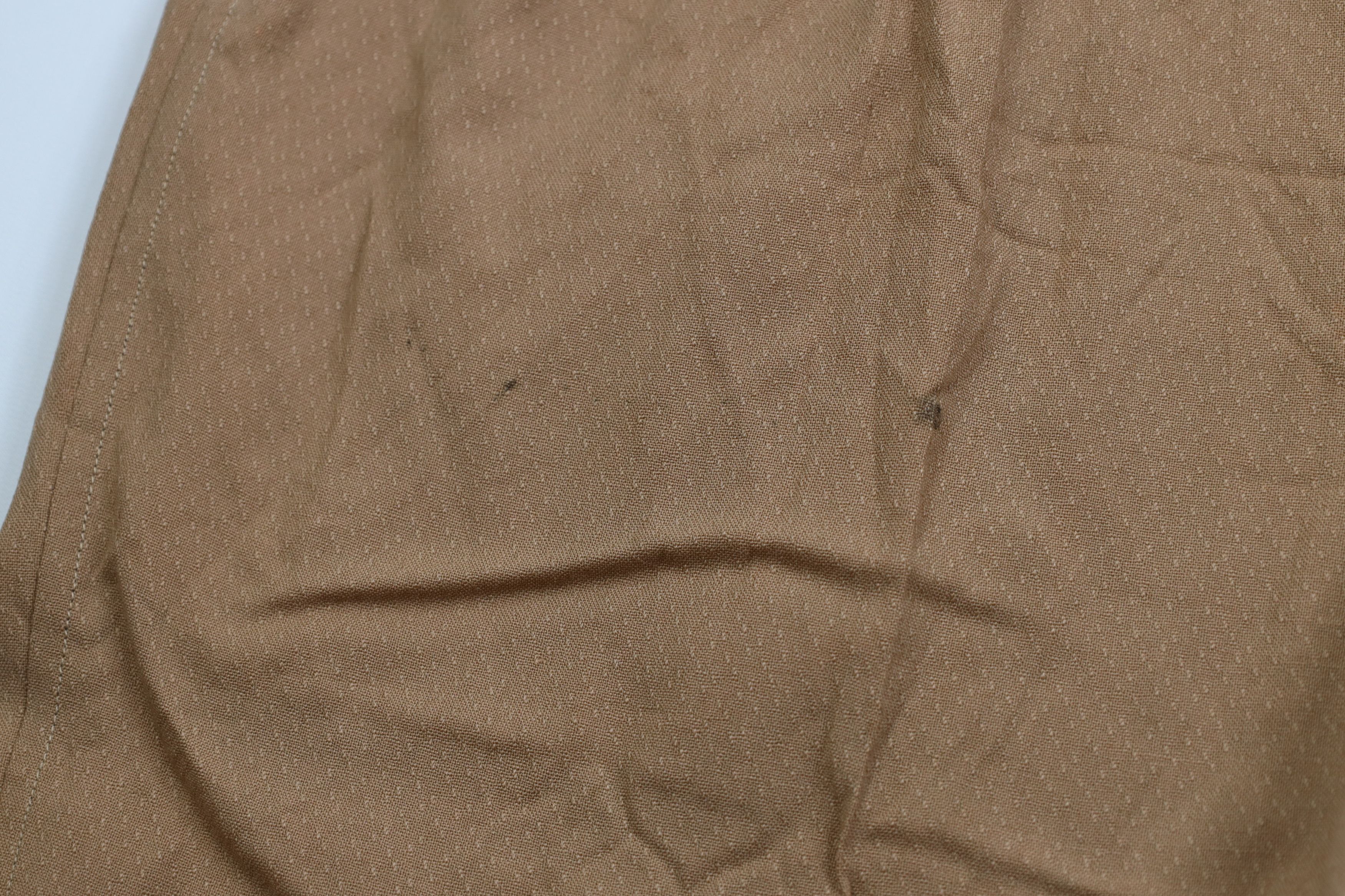 Vintage Vintage 50s Rockabilly Brocade Rayon Gabardine Chino Pants Size US 36 / EU 52 - 6 Thumbnail