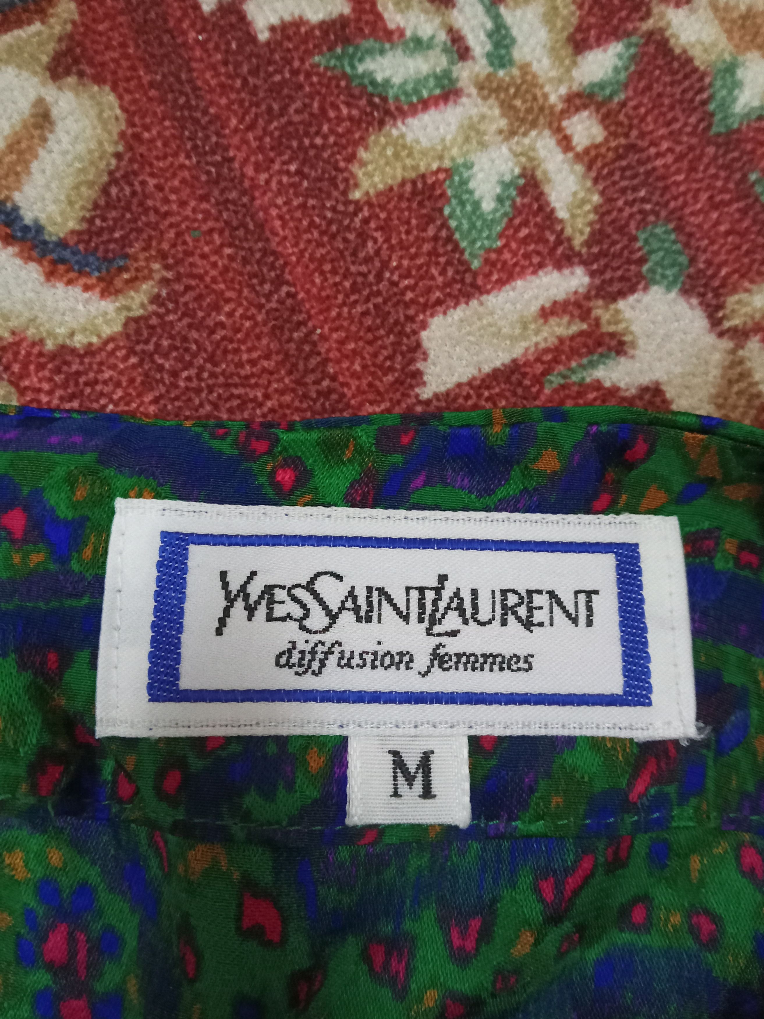 Yves Saint Laurent Yves Saint Laurent diffusion femmes Vintage Dress Size M / US 6-8 / IT 42-44 - 2 Thumbnail