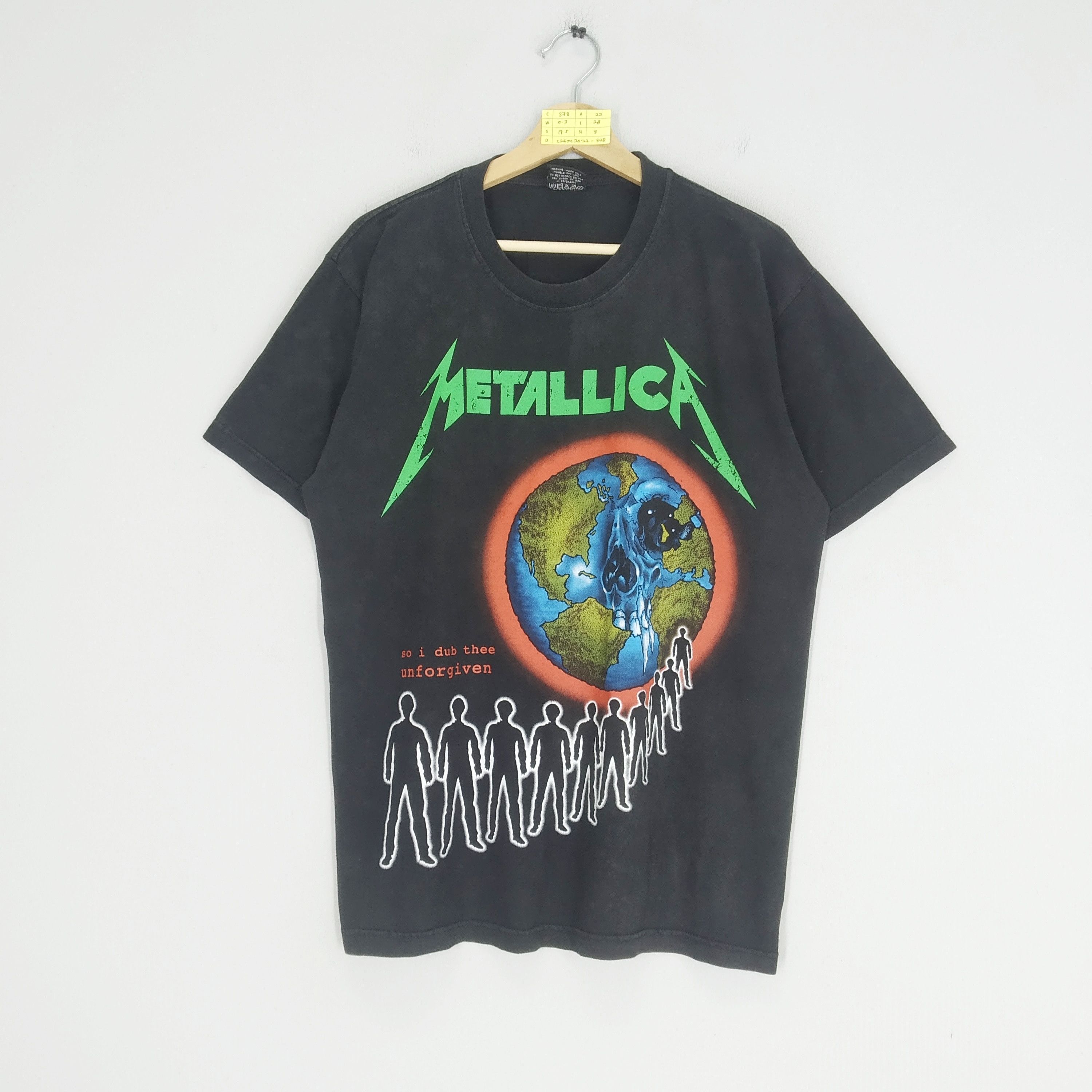 Band Tees Vintage Metallica American Heavy Metal Band Rock Promo Tee Size US L / EU 52-54 / 3 - 1 Thumbnail