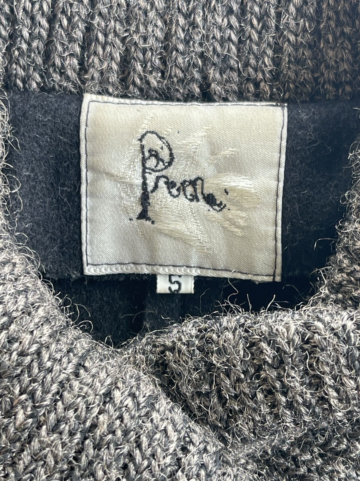 Preen by Thornton Bregrazzi Preen Wool Asymmetrical Reconstruct Jacket UK Size US S / EU 44-46 / 1 - 12 Thumbnail