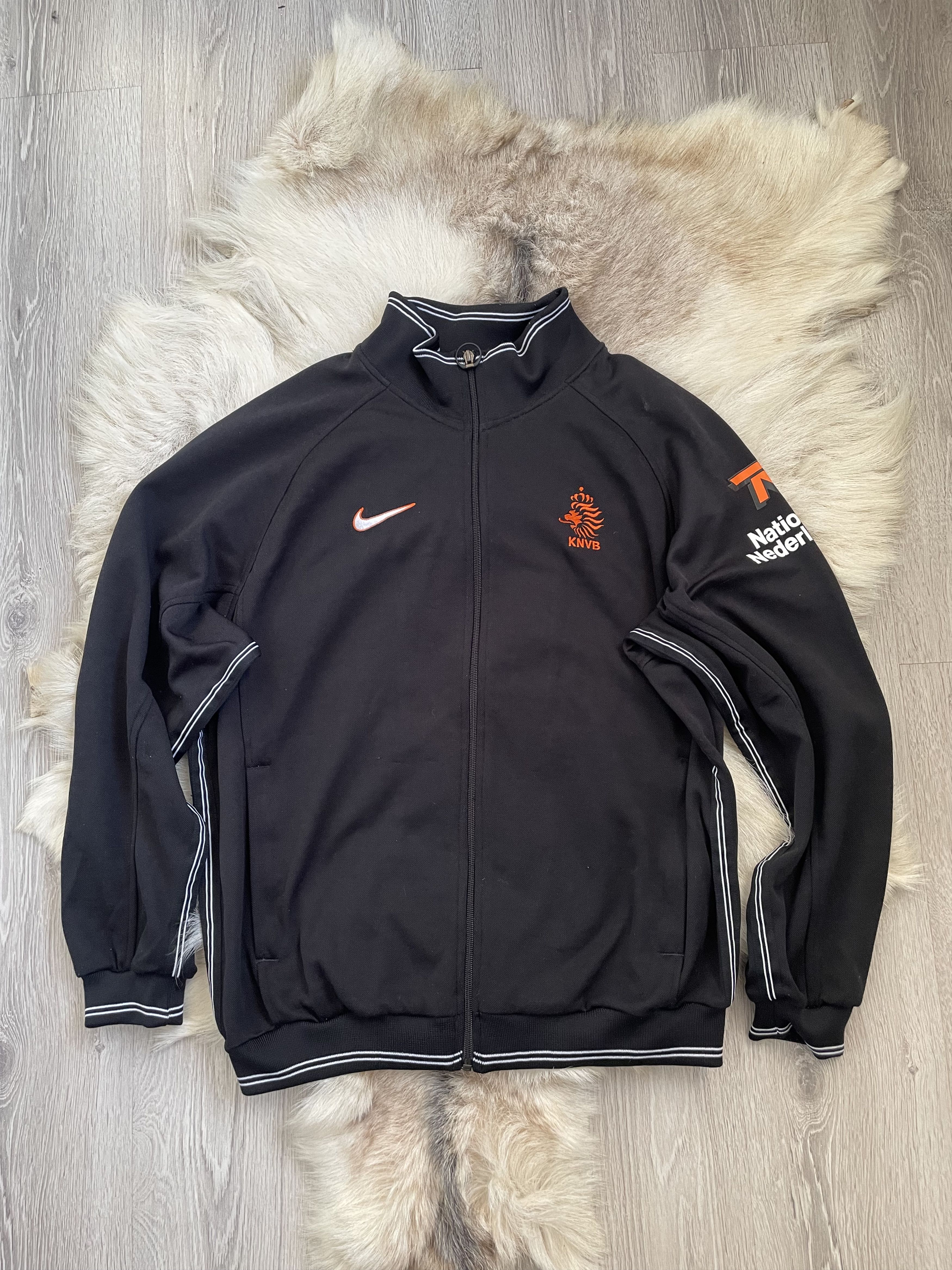 Nike 1999 Nike Netherlands Vintage Track Jacket Rare Size US L / EU 52-54 / 3 - 7 Thumbnail