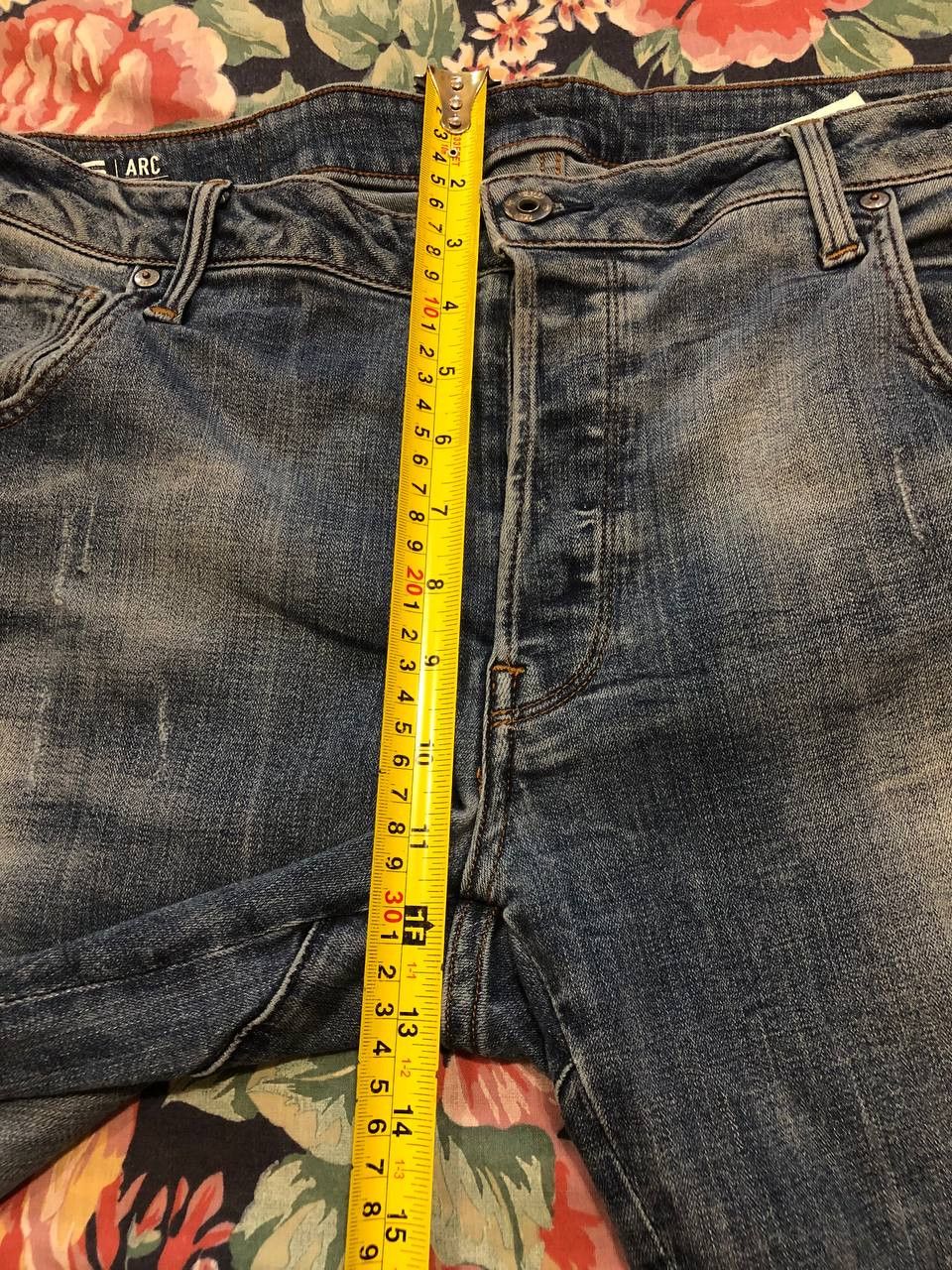 G-Star G Star Raw Arc 3D Slim Jeans Wash Designer Streetwear Denim Size US 36 / EU 52 - 13 Thumbnail