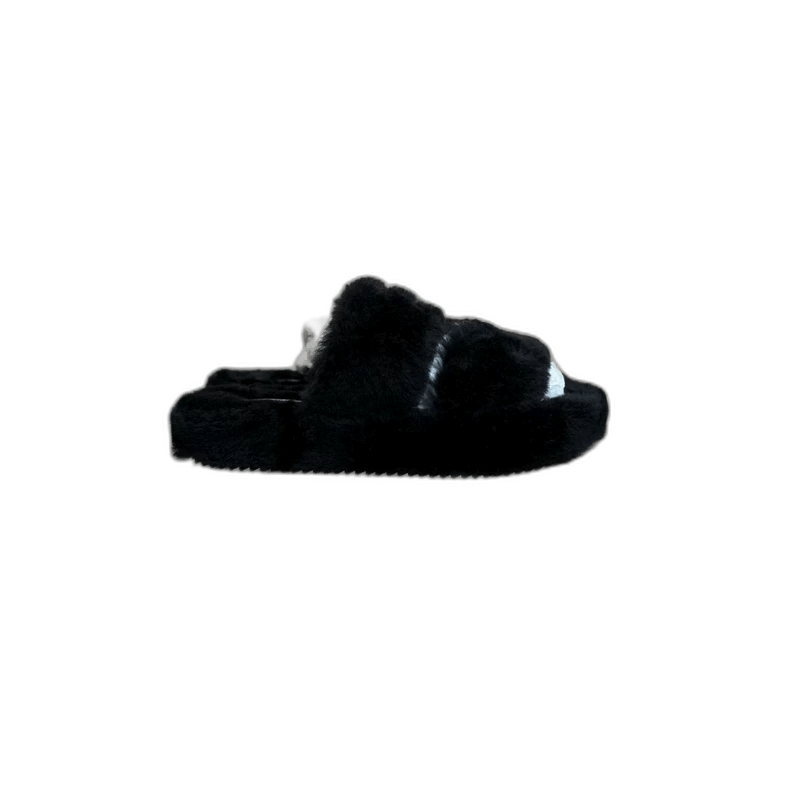 Celine CELINE Triomphe Sheepskin Slippers Size 37 Size US 6 / IT 36 - 1 Thumbnail