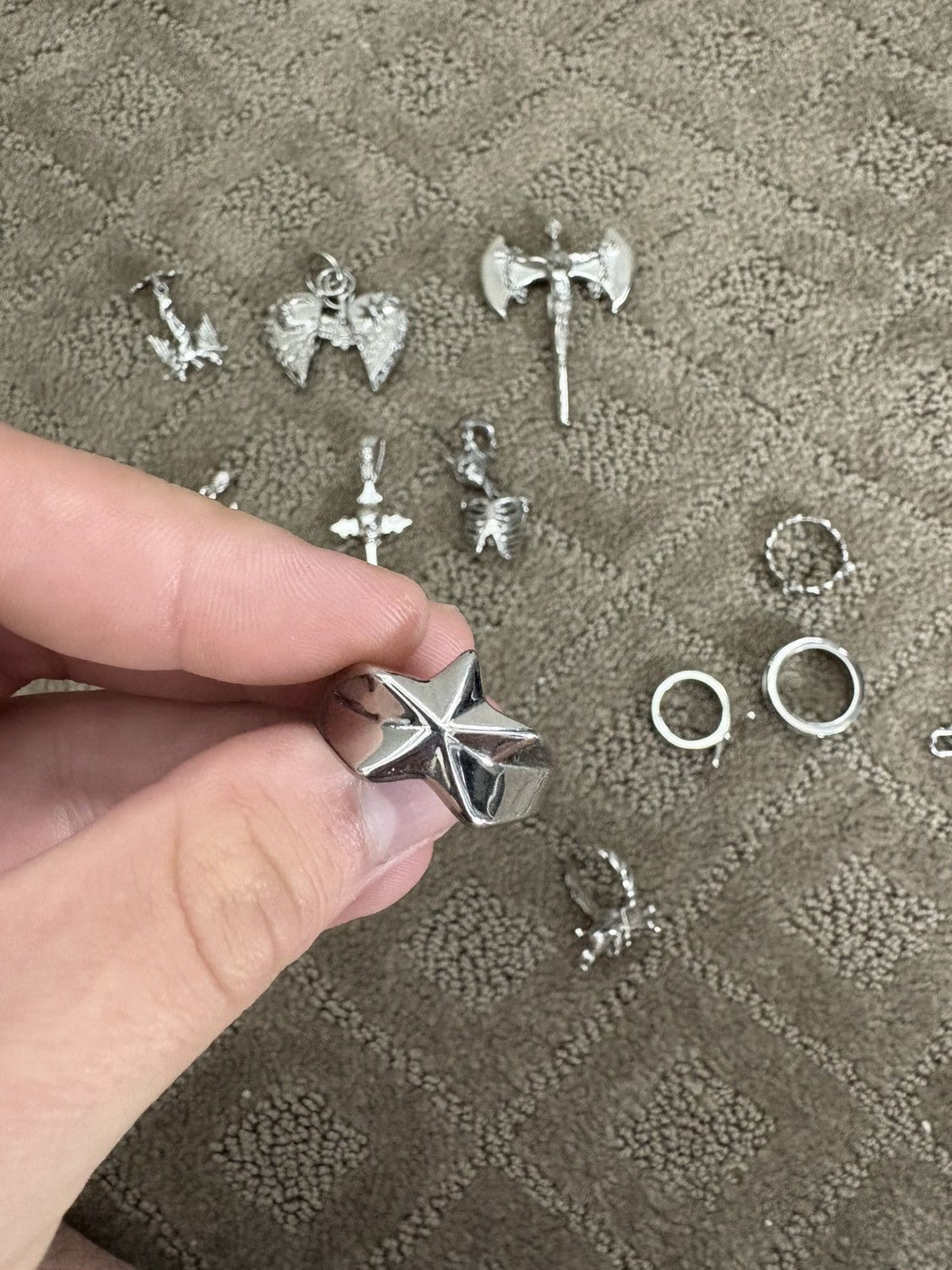 Other Hard jewelry star ring Size ONE SIZE - 1 Preview