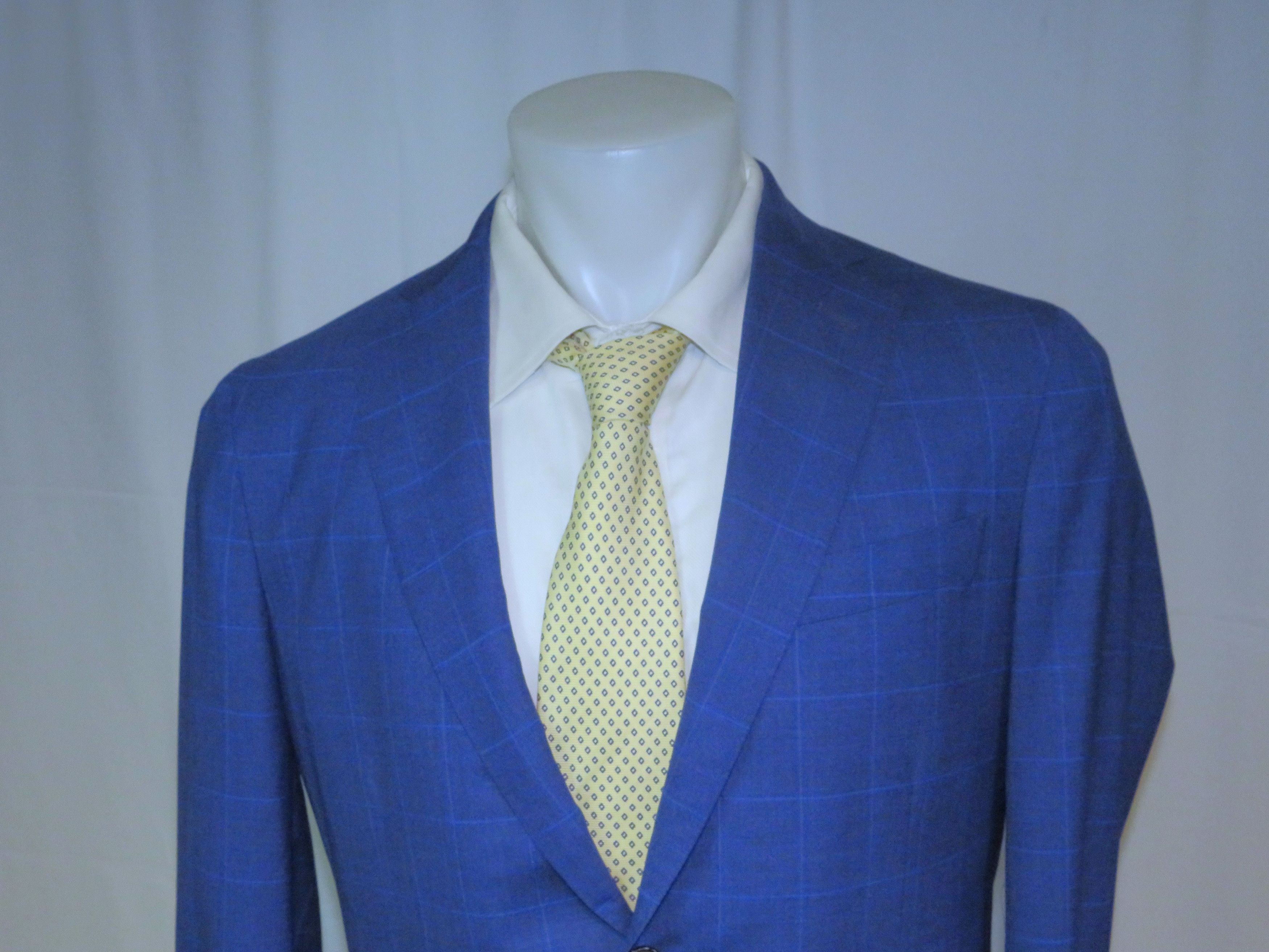 Brooks Brothers Golden Fleece Current Blue Plaid Two Button Suit 40R NWT Size 40R - 4 Thumbnail