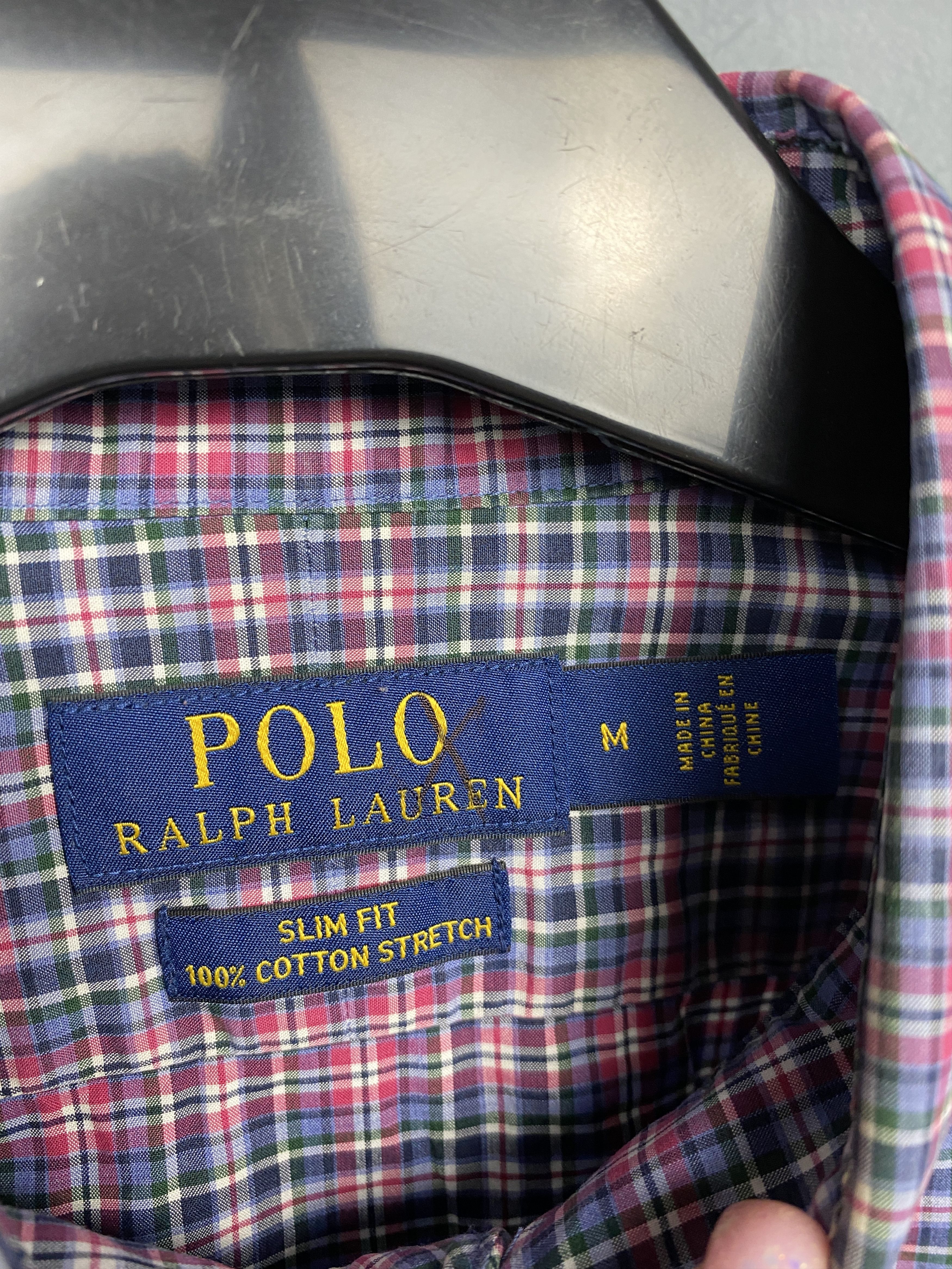 Polo Ralph Lauren Polo Ralph Lauren Vintage Mens Long Sleeve Plaid Shirt Size US M / EU 48-50 / 2 - 4 Thumbnail