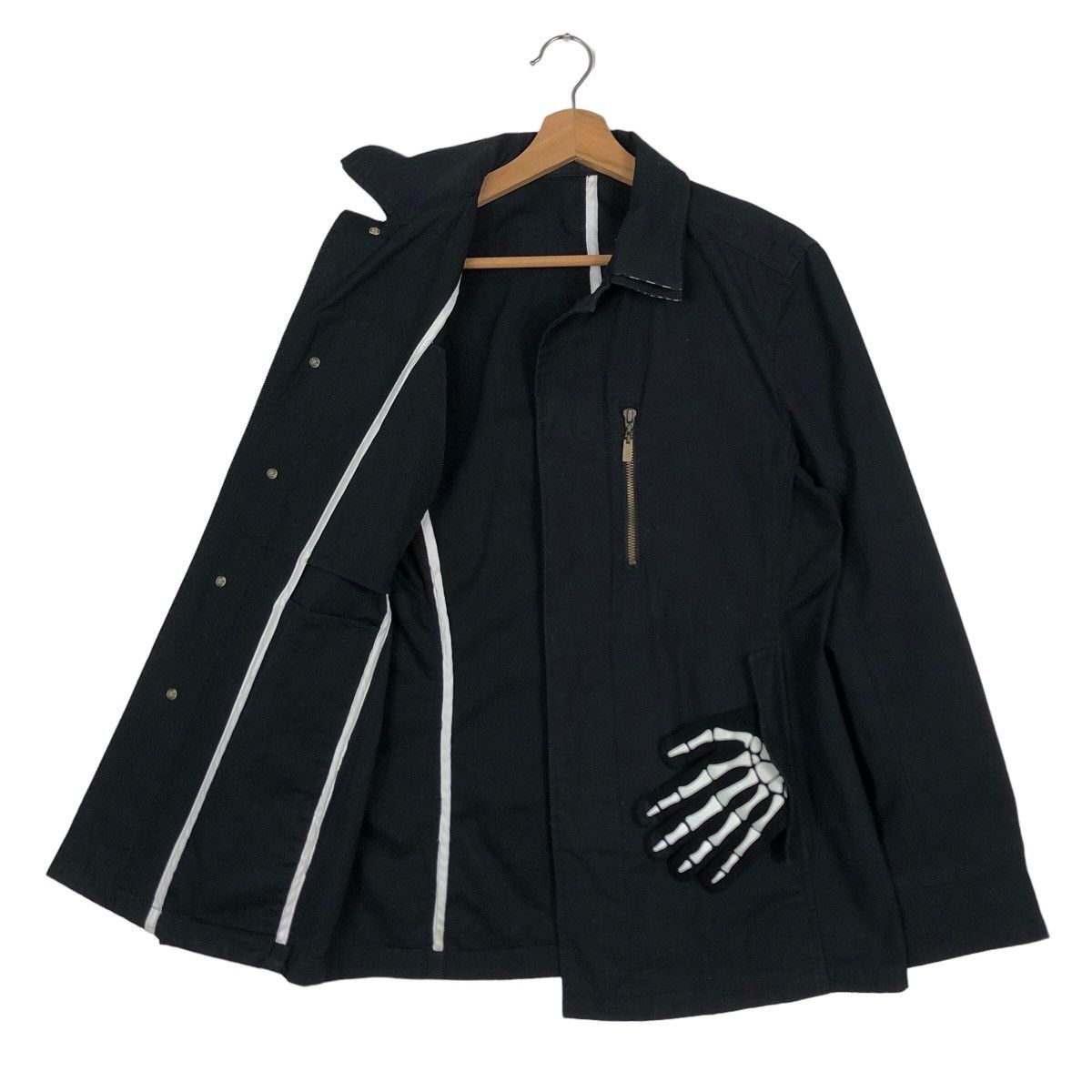 Japanese Brand Work Hikory Chore Jacket Monsiuer Nicole Issey Miyake Japan Size US M / EU 48-50 / 2 - 9 Thumbnail