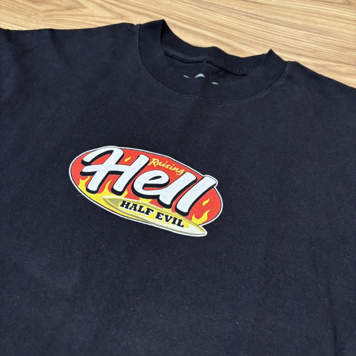 Half Evil Half Evil Raising Hell Tee Size US M / EU 48-50 / 2 - 2 Thumbnail