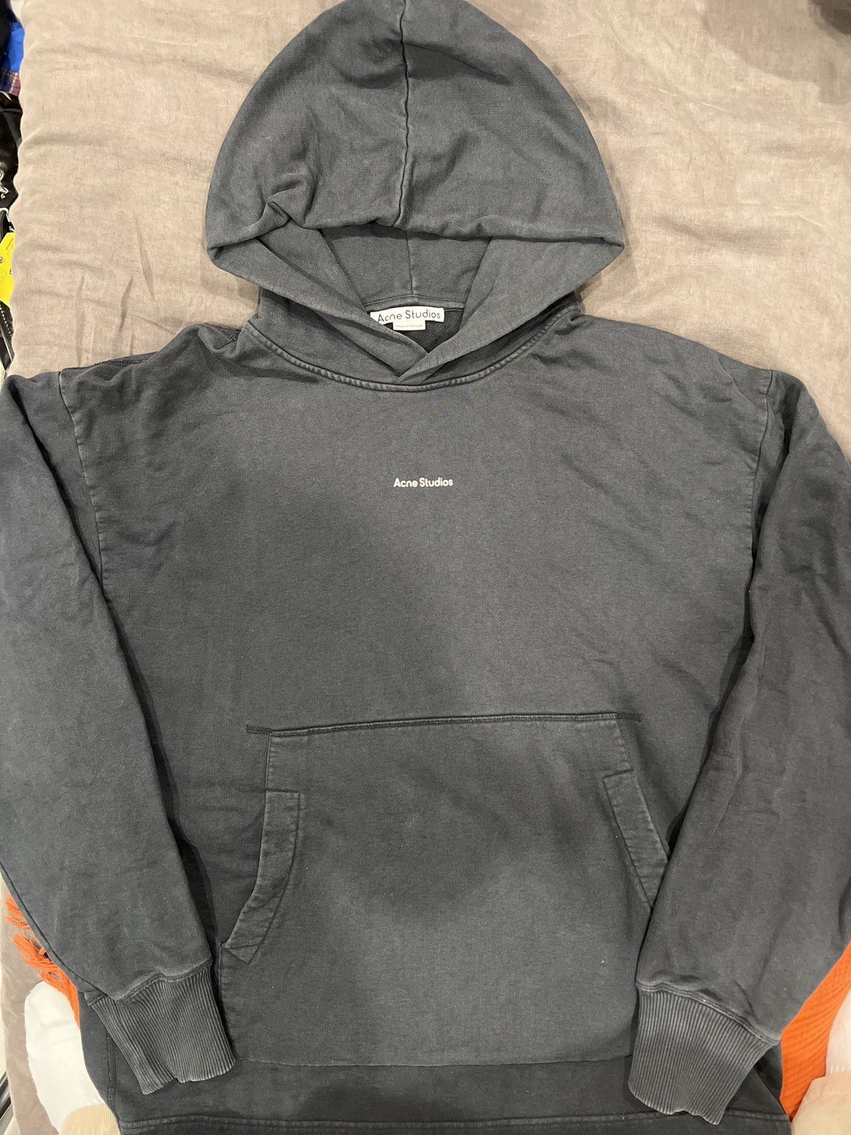 Acne Studios Acne Studios Franklin Stamp Hoodie Size US S / EU 44-46 / 1 - 1 Thumbnail