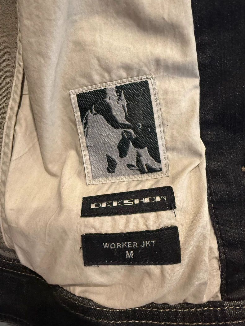 Rick Owens rick owens Patchwork brush wax red wax jacket Size US M / EU 48-50 / 2 - 3 Thumbnail