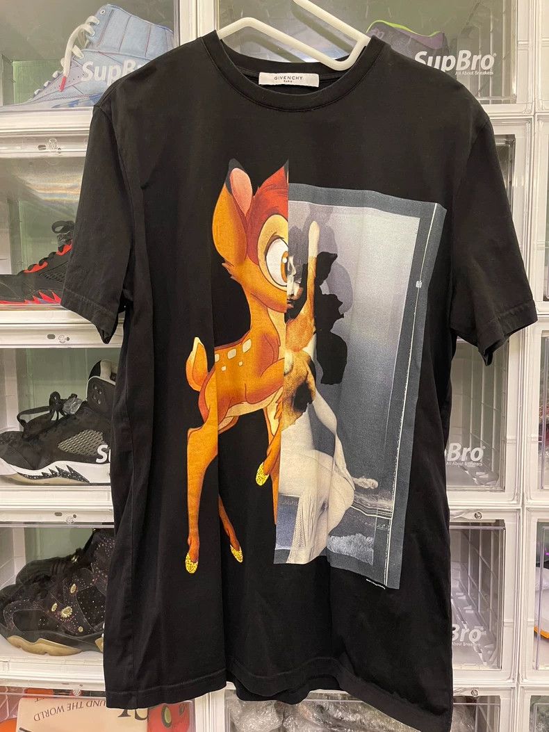 Givenchy Givenchy Gvc Deer T-Shirt Size US XS / EU 42 / 0 - 1 Thumbnail