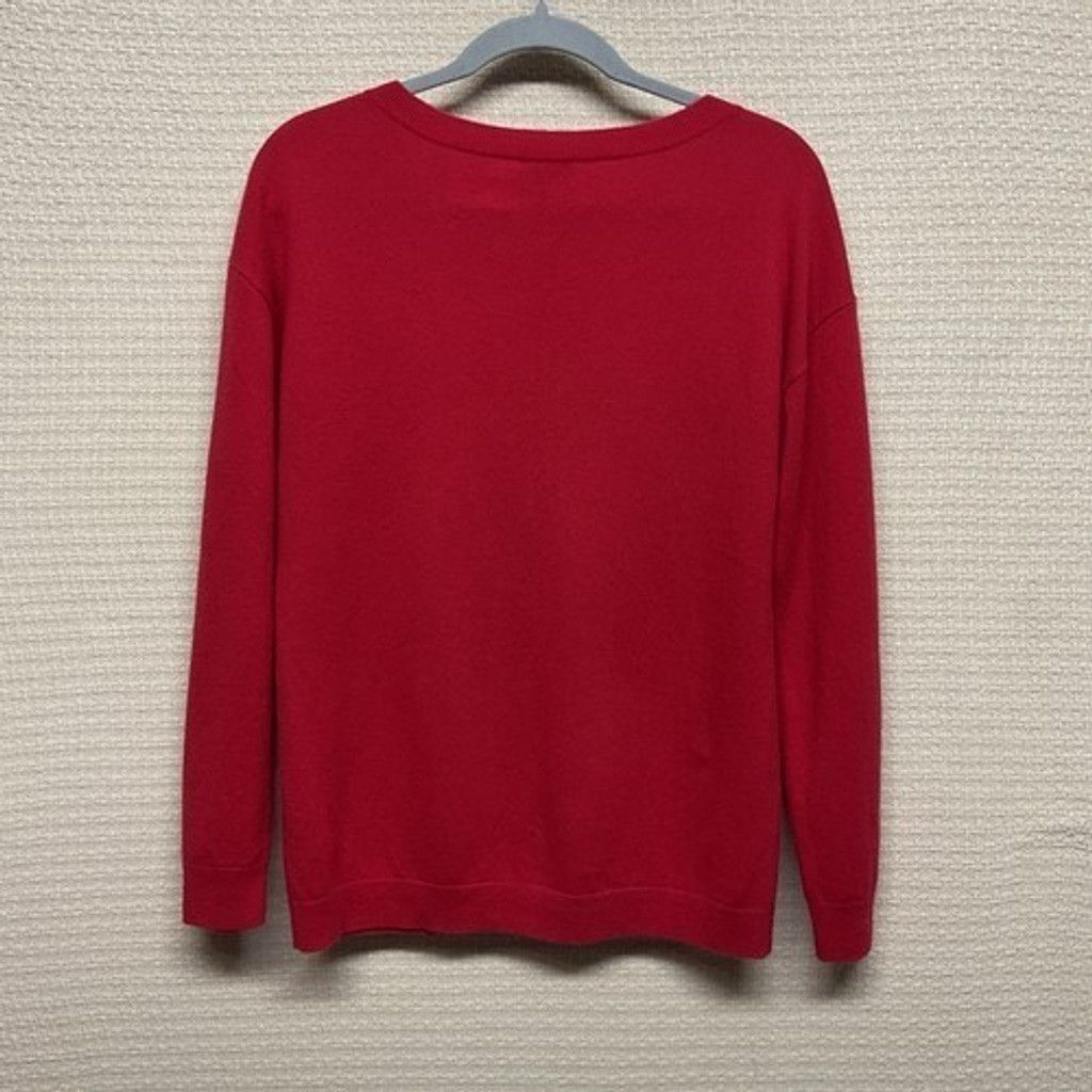 Talbots Talbots Cashmere Long Sleeve V-Neck Sweater Pullover Women L Size L / US 10 / IT 46 - 4 Thumbnail