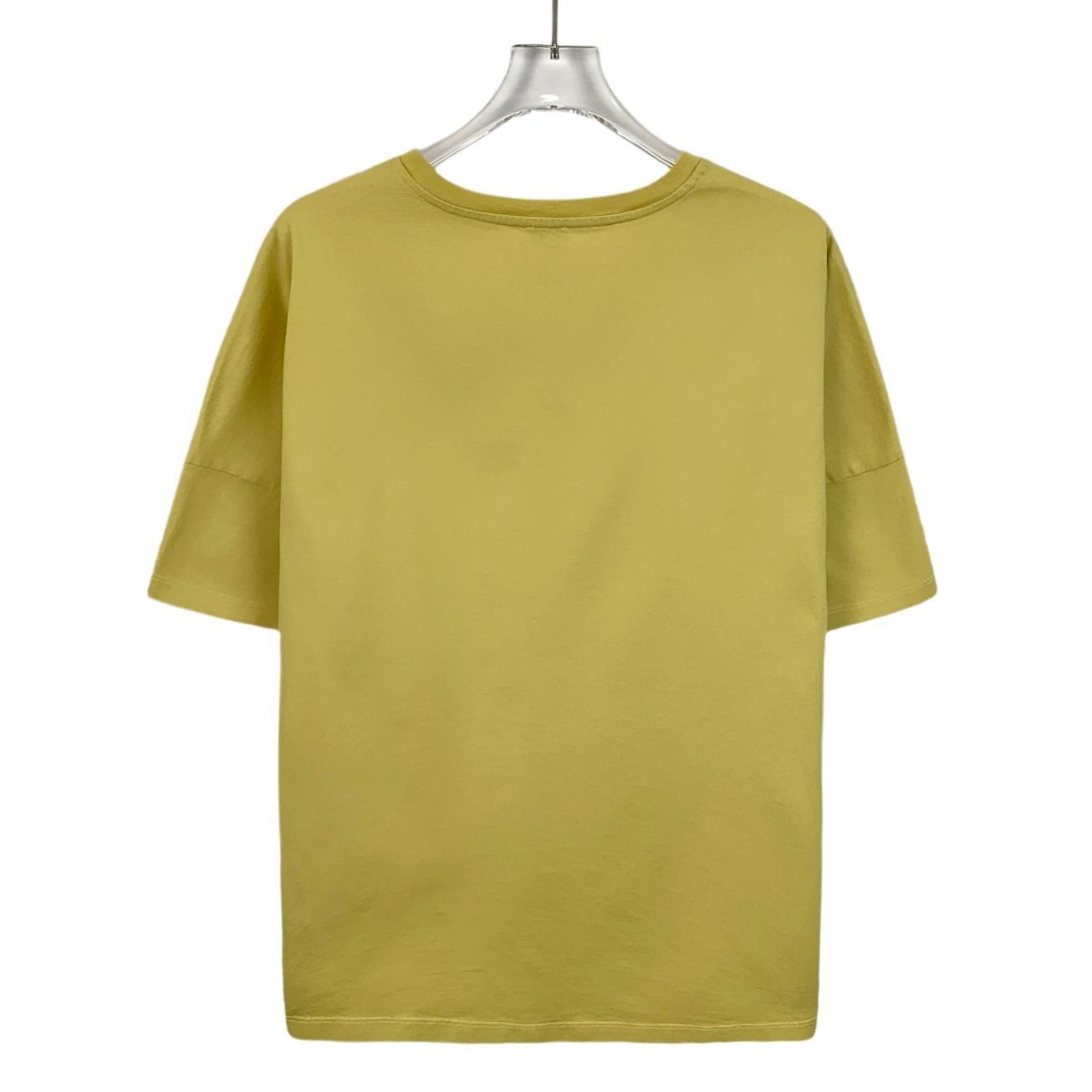 Loewe Loewe Yellow Logo Embroidery Cotton Crewneck T-Shirt (Size X Size XS / US 0-2 / IT 36-38 - 7 Thumbnail