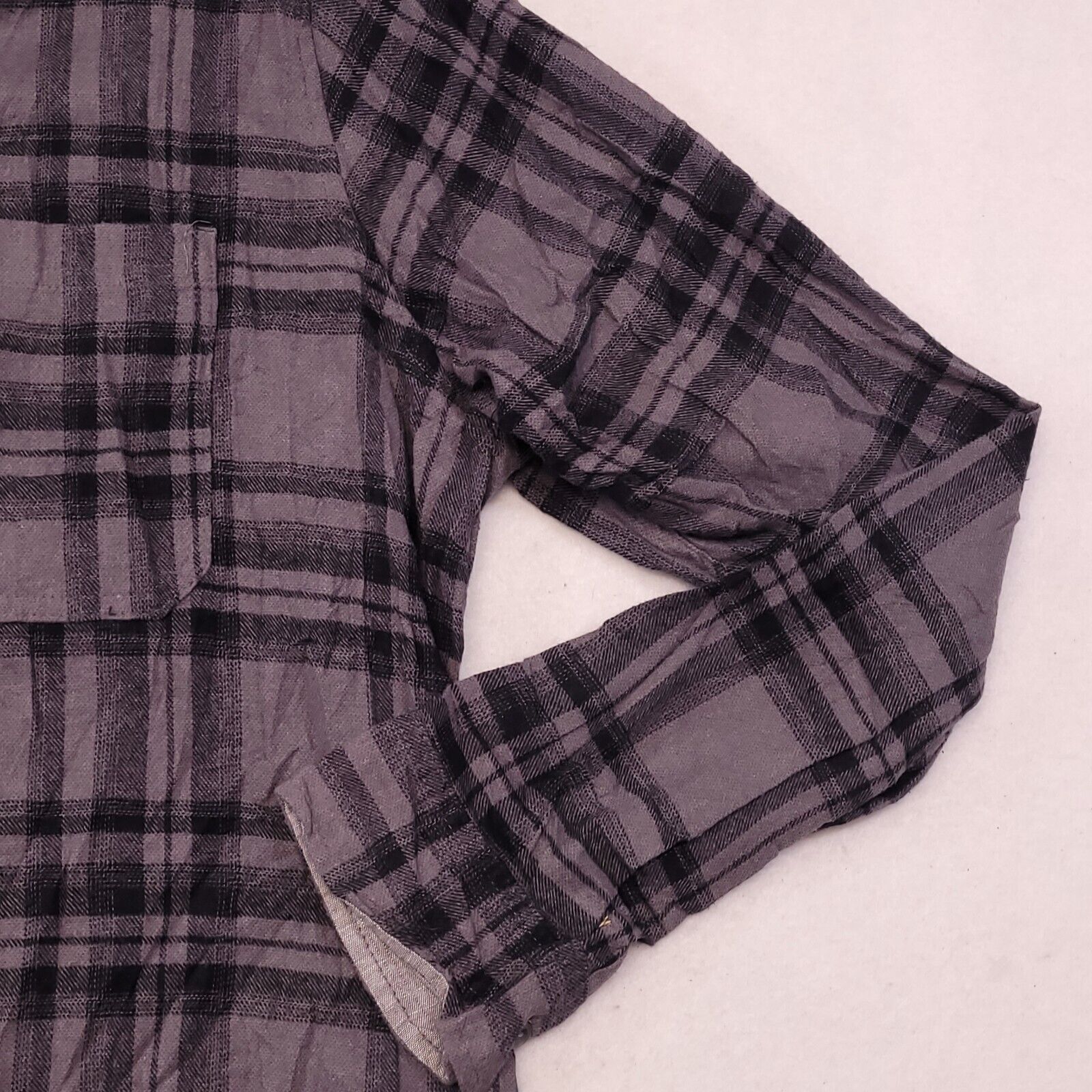 Capsule Capsule Tartan FlannelLong Sleeve Shirt Mens Size XL Gray Size US XL / EU 56 / 4 - 6 Thumbnail
