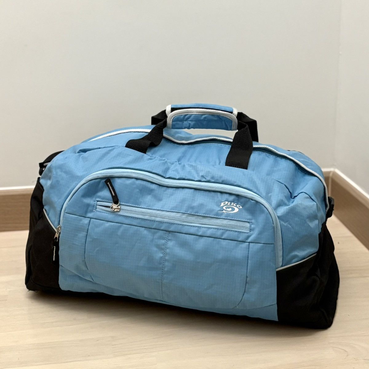 Y2K Piko Japan Duffel Bag  Sky Blue Nylon, Men's