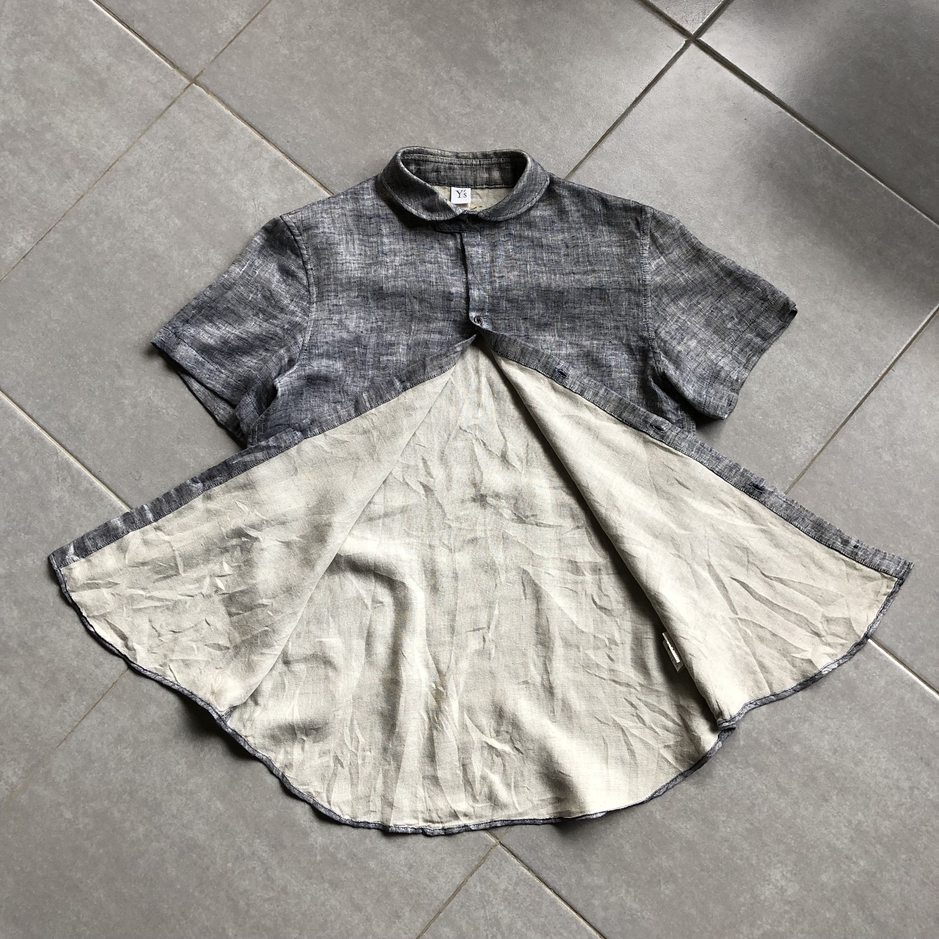 Y's Y’s linen blend shirt Size US M / EU 48-50 / 2 - 1 Thumbnail