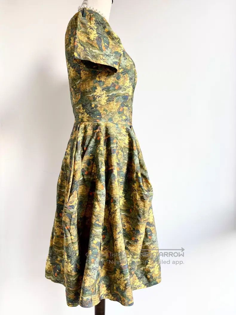 Vivienne Westwood Vivienne Westwood Yellow-Green Danube River Oil Painting S Size M / US 6-8 / IT 42-44 - 4 Thumbnail