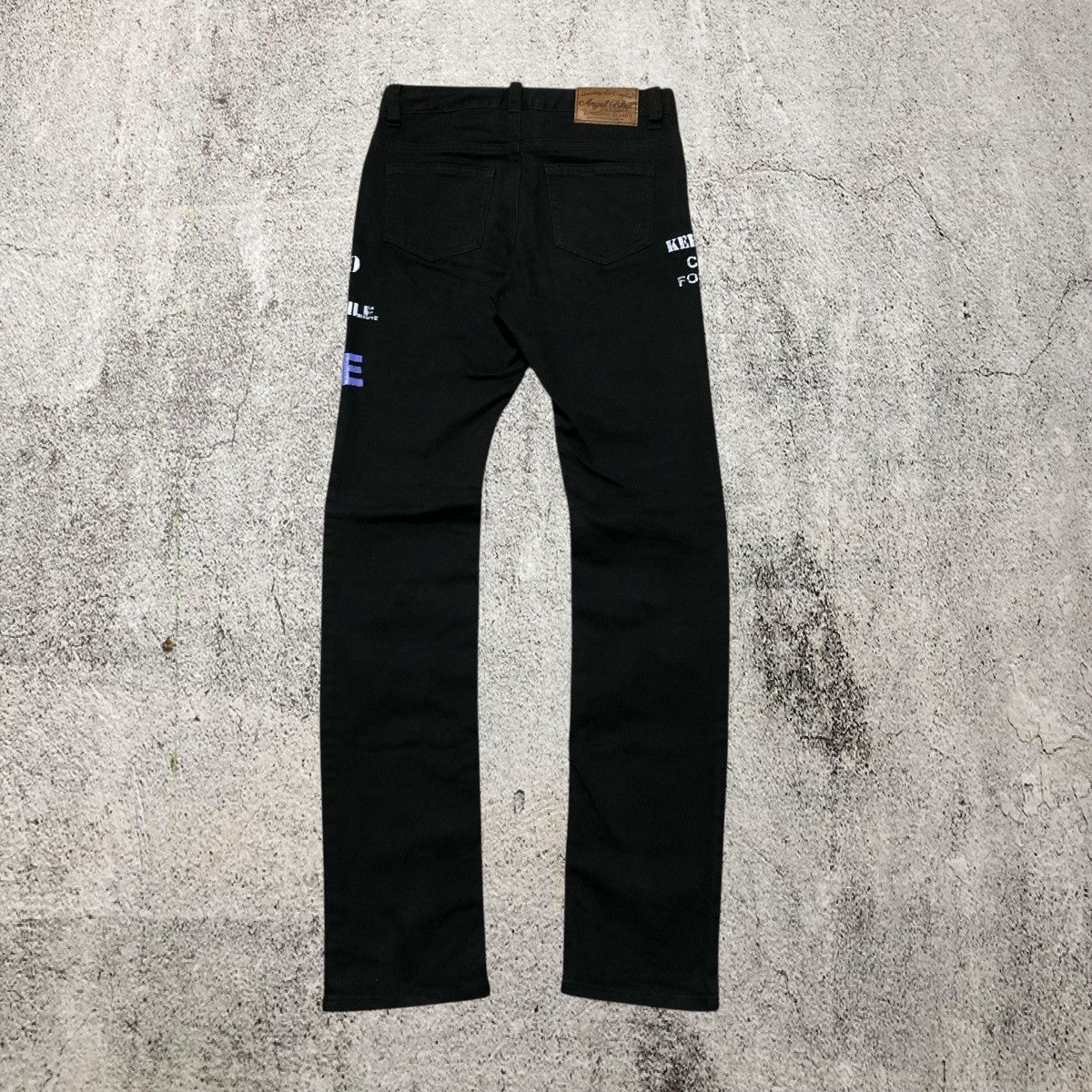 Angel Blue 2000s Angel Blue Cute Girls Denim Jeans Pants Black Lgb Size US 26 / EU 42 - 10 Thumbnail