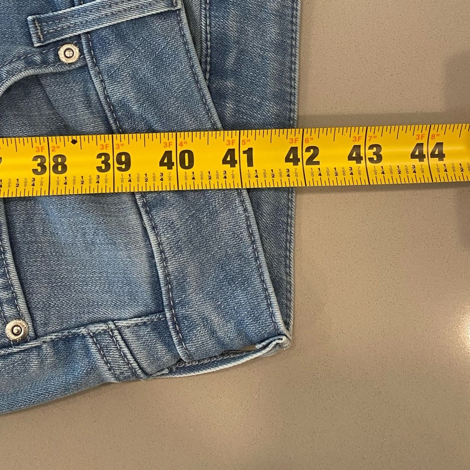 NYDJ NYDJ Marilyn Straight Lift Tuck Jeans - 4 Size 27" / US 4 / IT 40 - 7 Thumbnail
