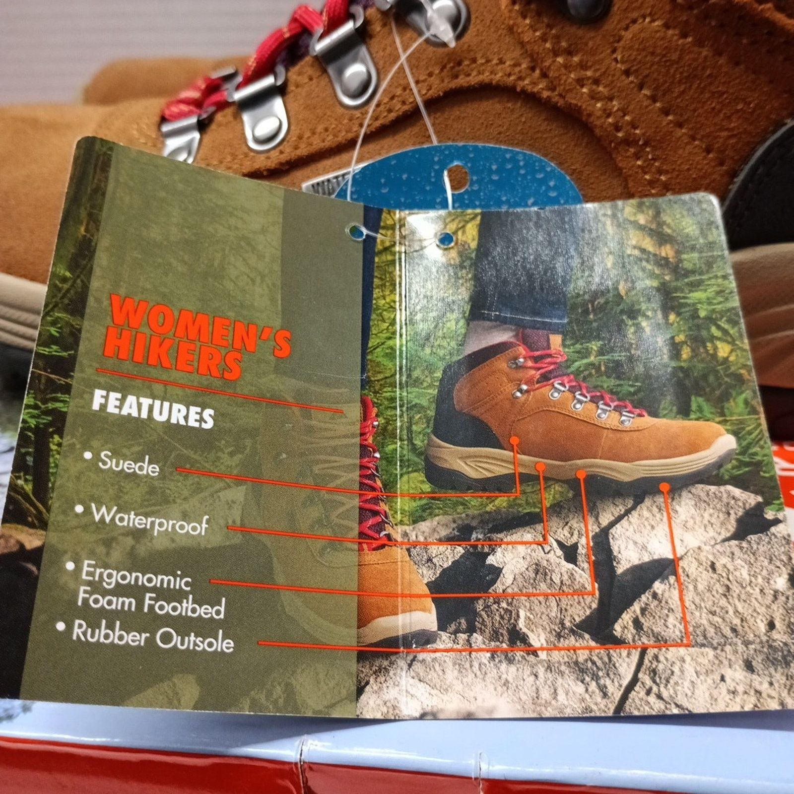 Other Ozark Trail Women's Stoneclad Hiker Boots Wheat Size 6 Size US 6 / IT 36 - 4 Thumbnail