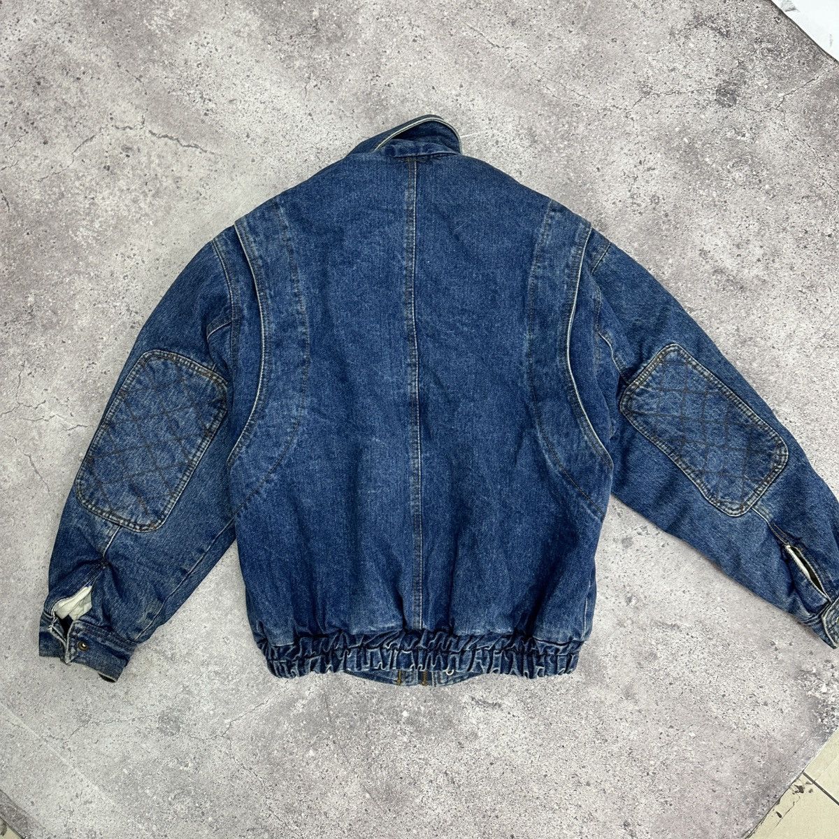 Vintage Vintage 90s Frank Thomas Denim moto jacket jeans y2k og hype Size US M / EU 48-50 / 2 - 3 Thumbnail