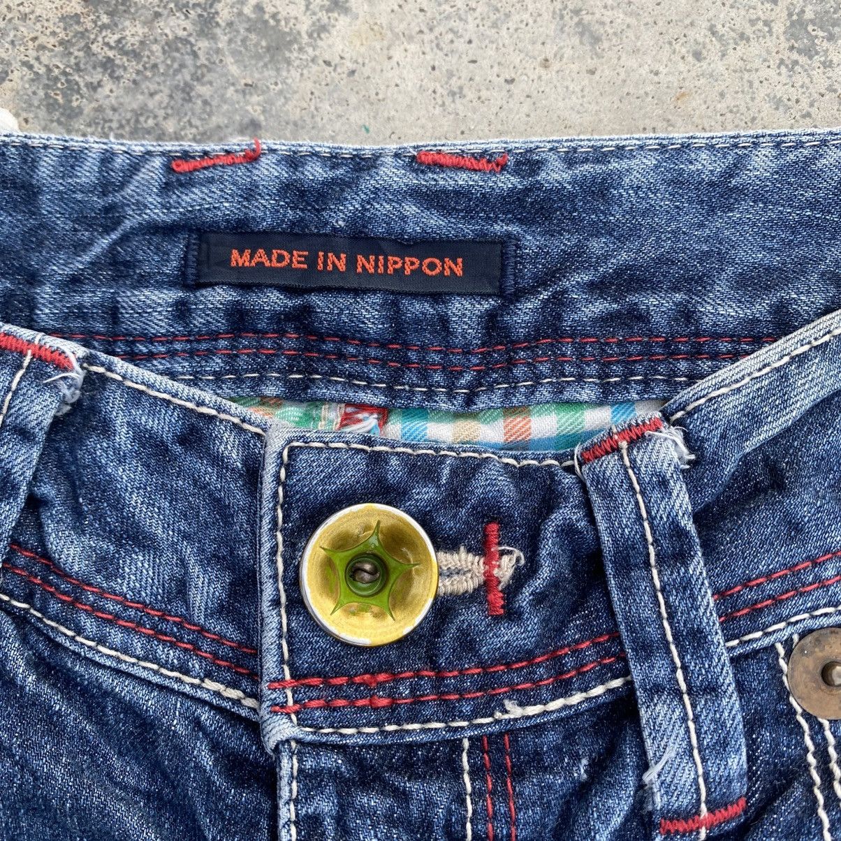 Japanese Brand × Vintage ET BOITE Made In Nippon Flared Jeans KAPITAL STYLE Size 24" / US 00 / IT 34 - 11 Thumbnail