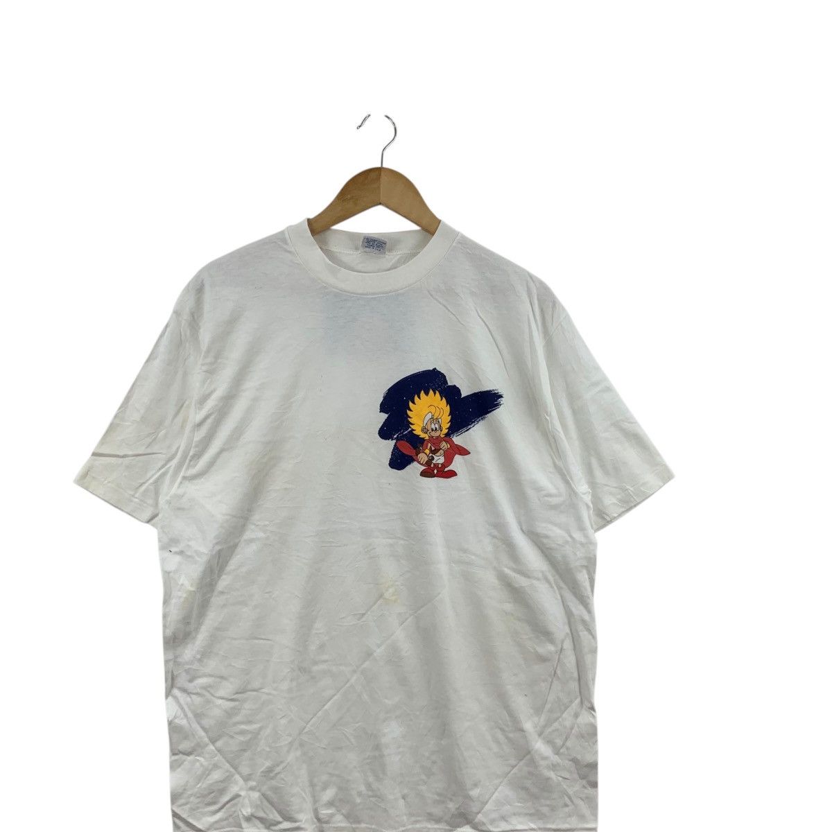 Vintage Vintage KID PADDLE MIDAM Comic Strip Cartoon Tee Shirt Top Size US L / EU 52-54 / 3 - 3 Thumbnail