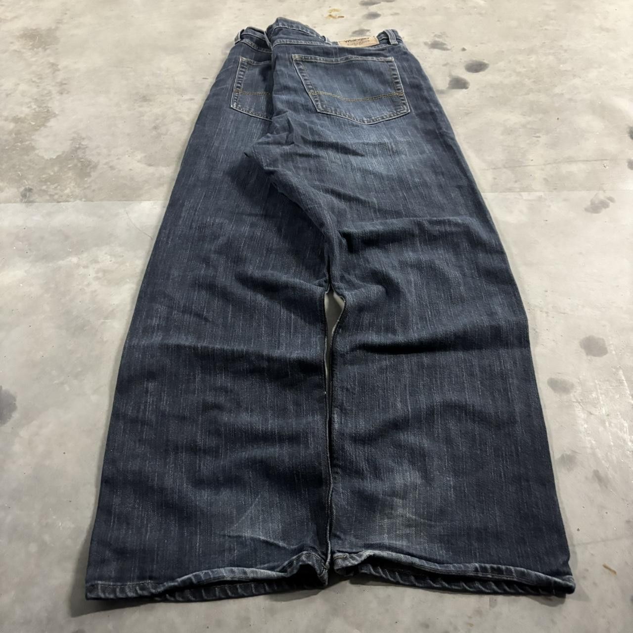 Vintage Crazy Vintage Y2K/2000s Grunge Dark Wash Denim Jeans! 40x30 Size US 40 / EU 56 - 4 Thumbnail