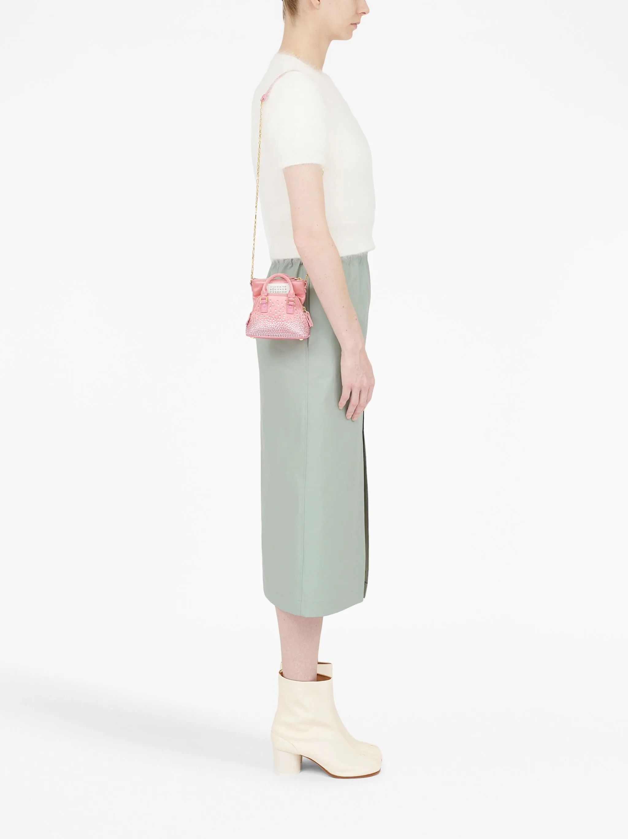 Maison Margiela oc11z0325 Size: OS / Cinema Inferno Crossbody Bag in Pink Size ONE SIZE - 2 Thumbnail