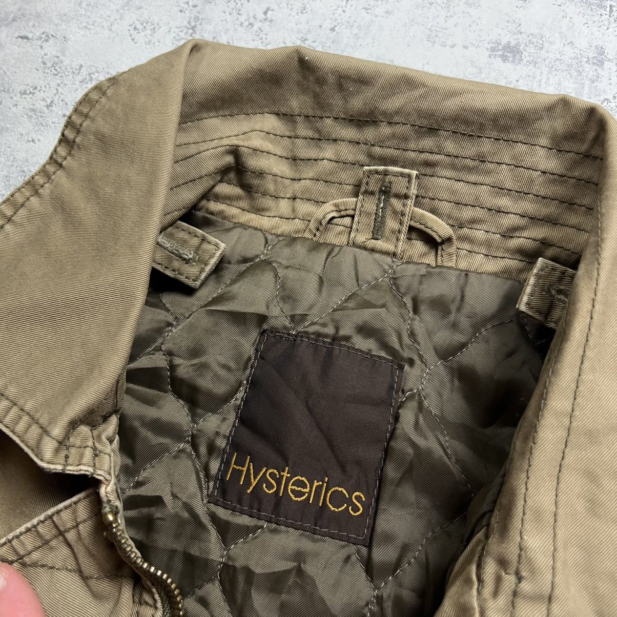 Hysteric Glamour 00s Hysteric Glamour Vintage Heavy Military Coat Jacket Size US S / EU 44-46 / 1 - 9 Thumbnail