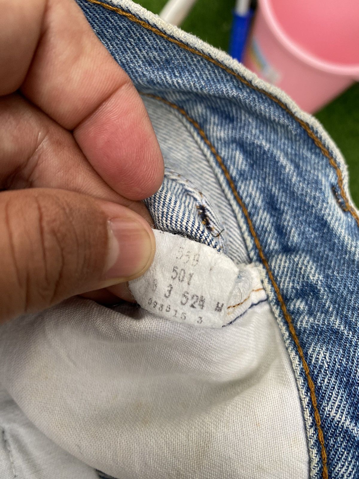 Levi's × Levi's Vintage Clothing × Vintage W30x29.5 vintage levi's 501 redline made in USA #524 Size US 30 / EU 46 - 9 Thumbnail