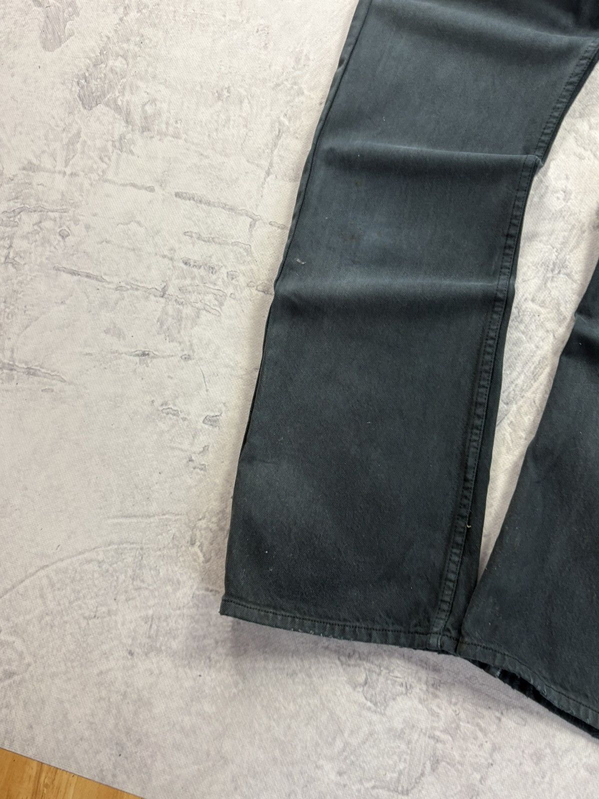 Levi's Vintage Levis 501 Denim jeans washed black pants retro Y2k Size US 33 - 5 Thumbnail