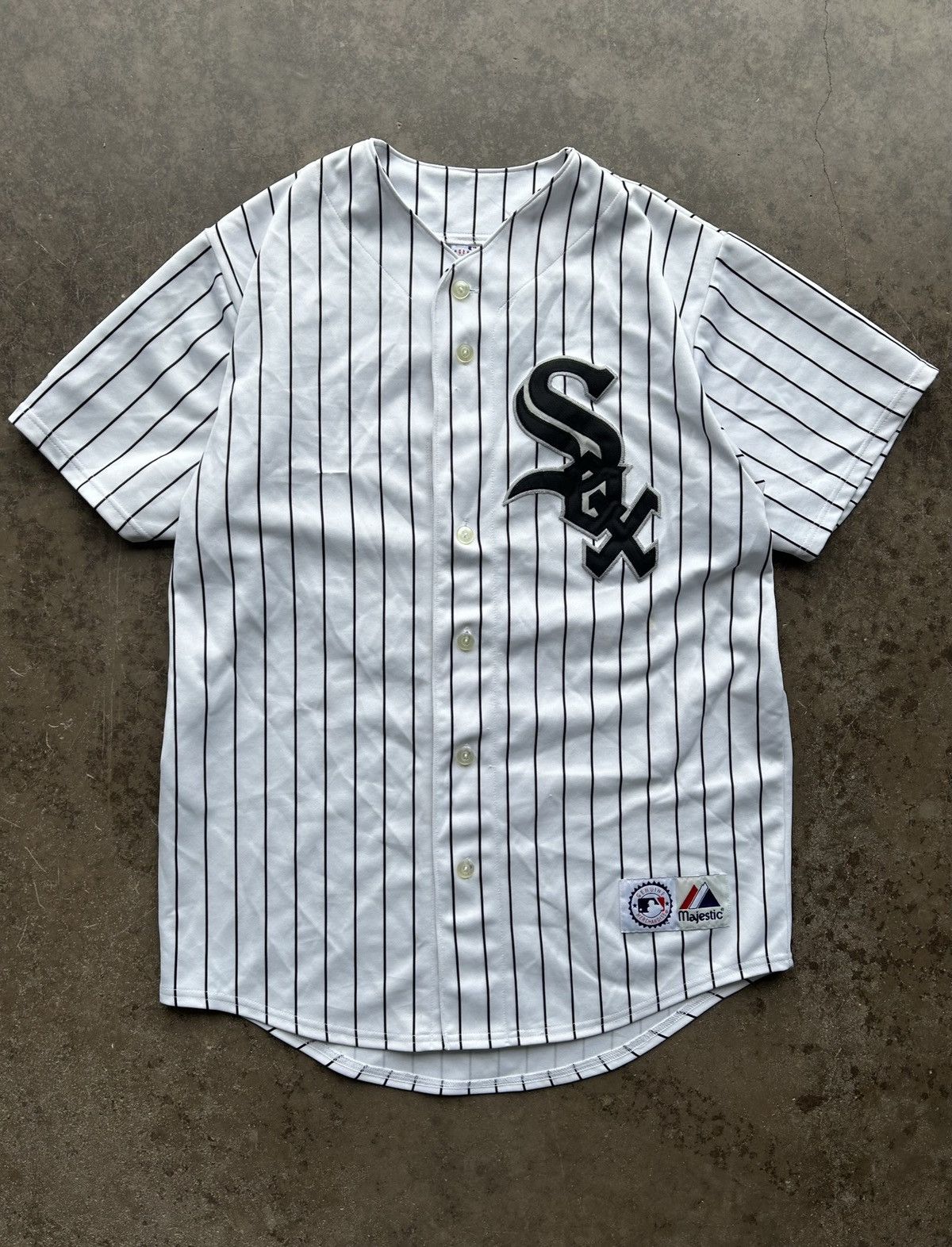 image of Majestic x Mlb Y2K White Sox Jon Garland Jersey, Men's (Size XL)