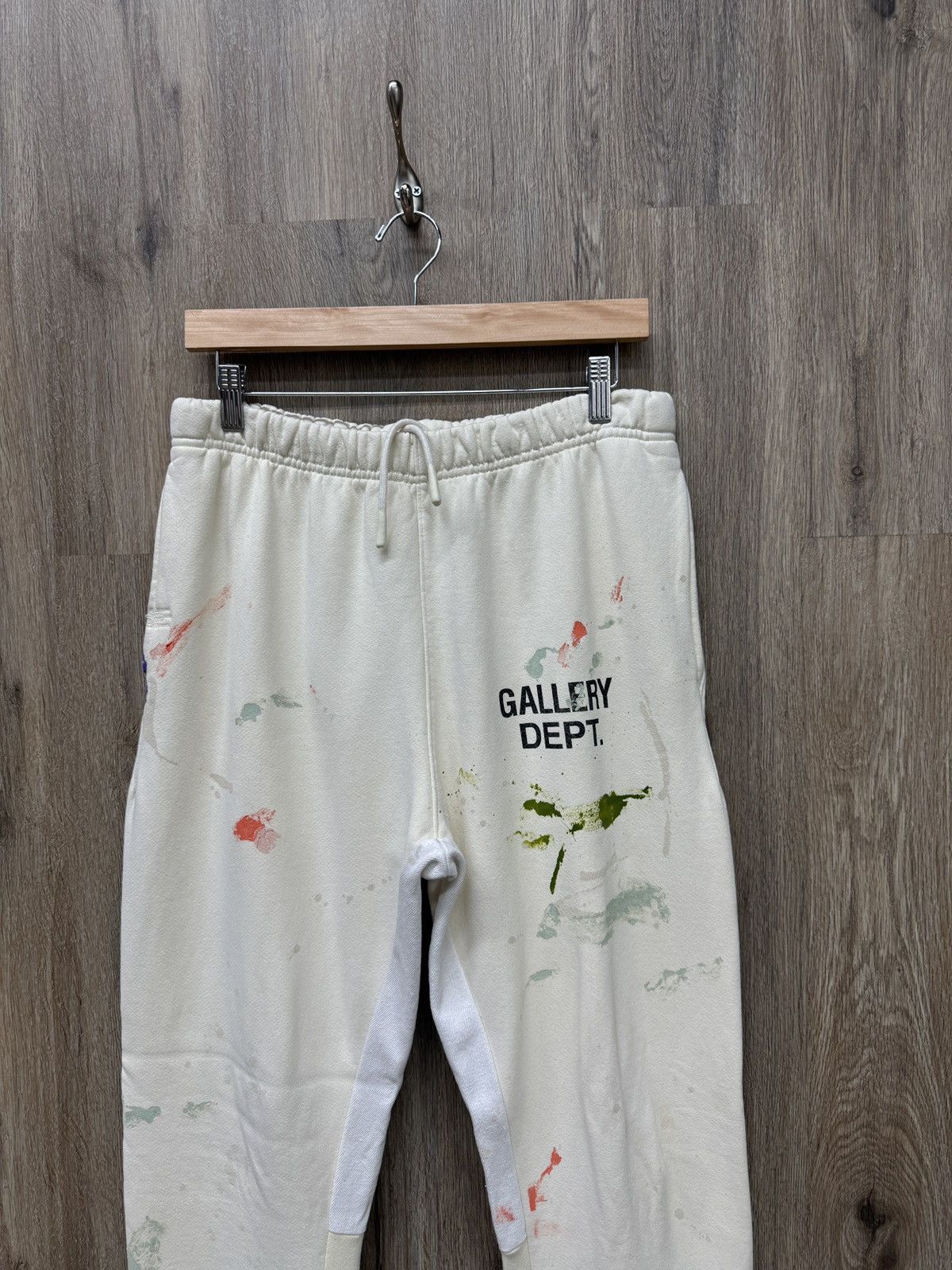 Gallery Dept. Gallery Dept Cream Flare Pants Size US 33 - 2 Thumbnail