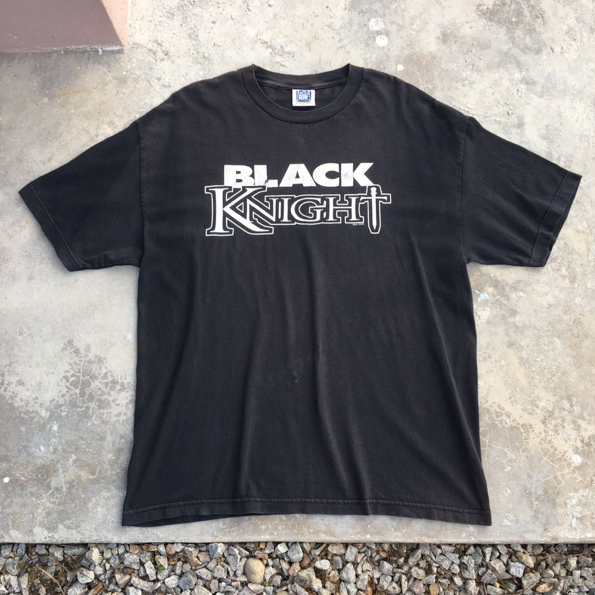 Fox Racing × Vintage Vintage Black Knight November 21 Faded Tee Size US L / EU 52-54 / 3 - 1 Thumbnail