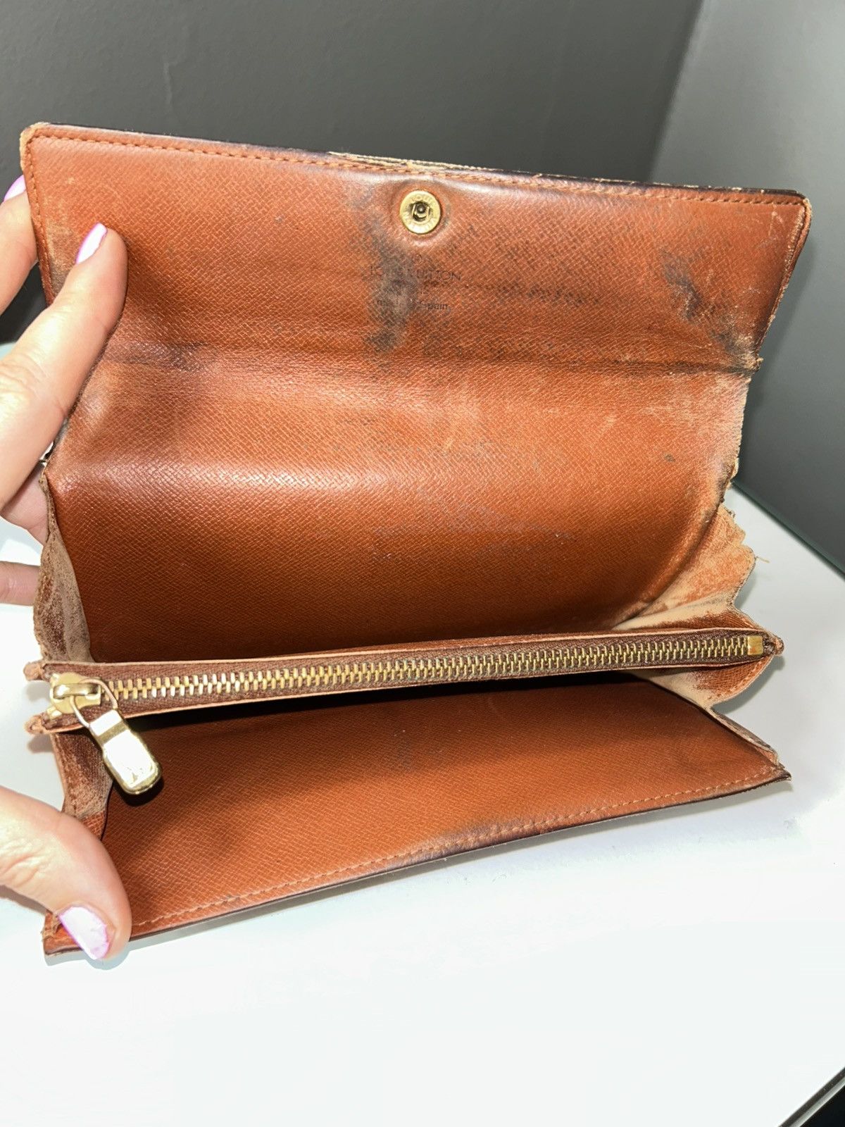 Louis Vuitton Louis Vuitton Monogram Sarah Wallet CA0966 Size ONE SIZE - 3 Thumbnail