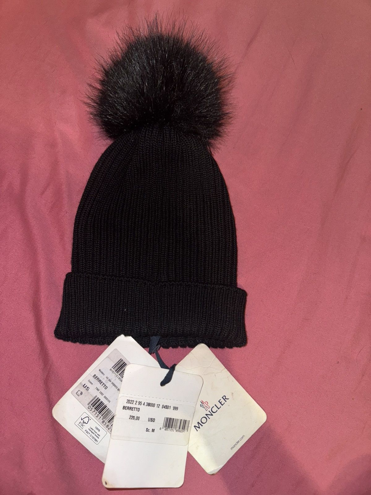 Moncler Moncler puff beanie hat (Unisex) Size ONE SIZE - 4 Thumbnail