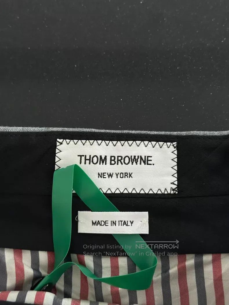 Thom Browne Thom Browne Gray Pleated Skirt Size 26" / US 2 / IT 38 - 3 Thumbnail